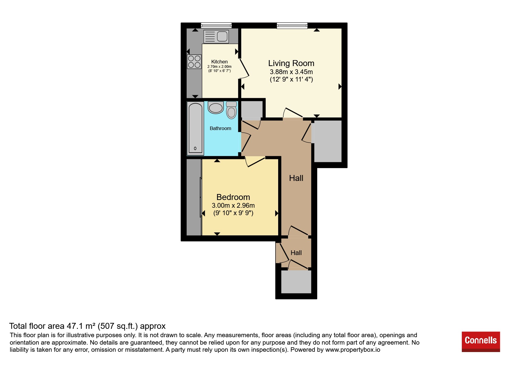 14, Balmoral Court, Belt Road, Cannock floorplan