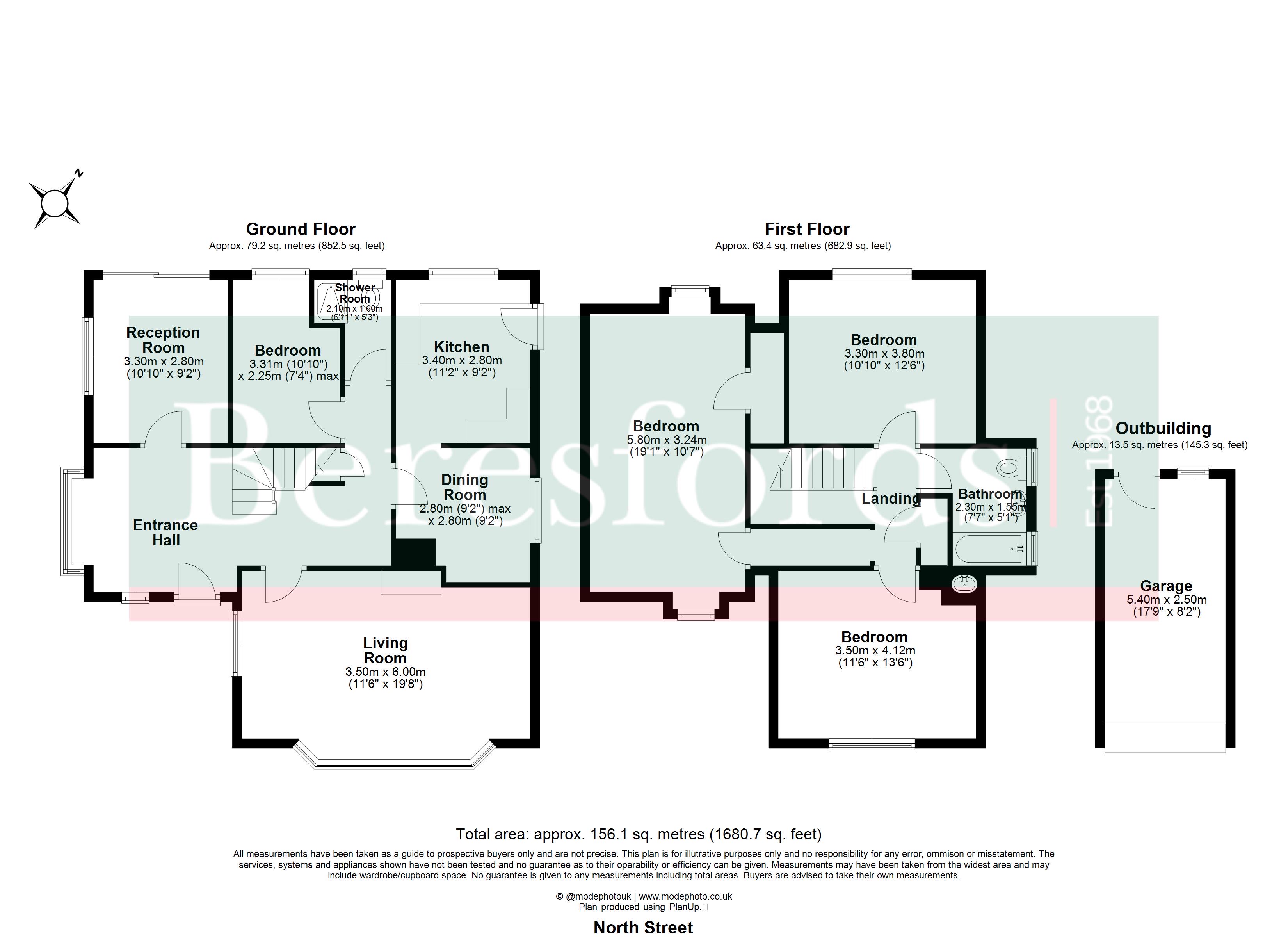 10, North Street, Maldon floorplan
