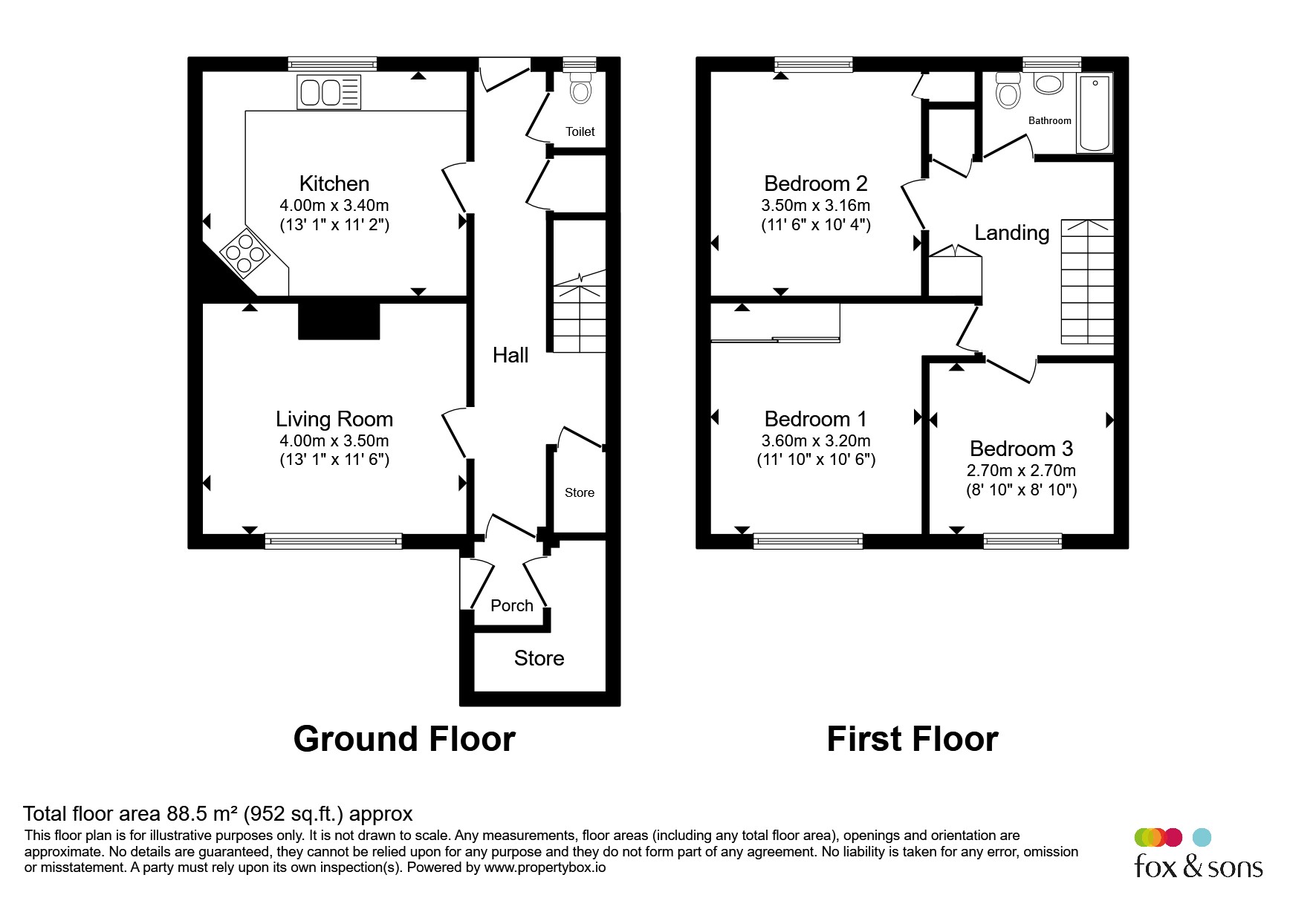 51, Ash Close, Eastbourne floorplan