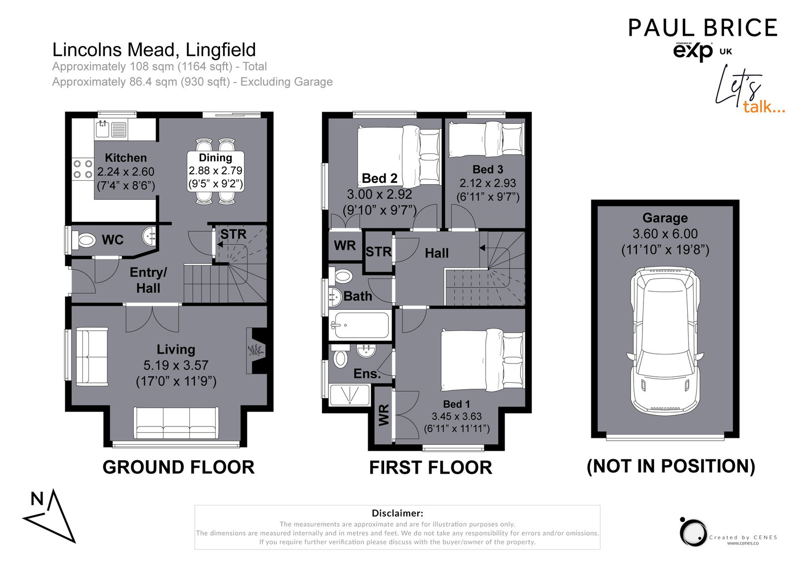 34, Lincolns Mead, Lingfield floorplan