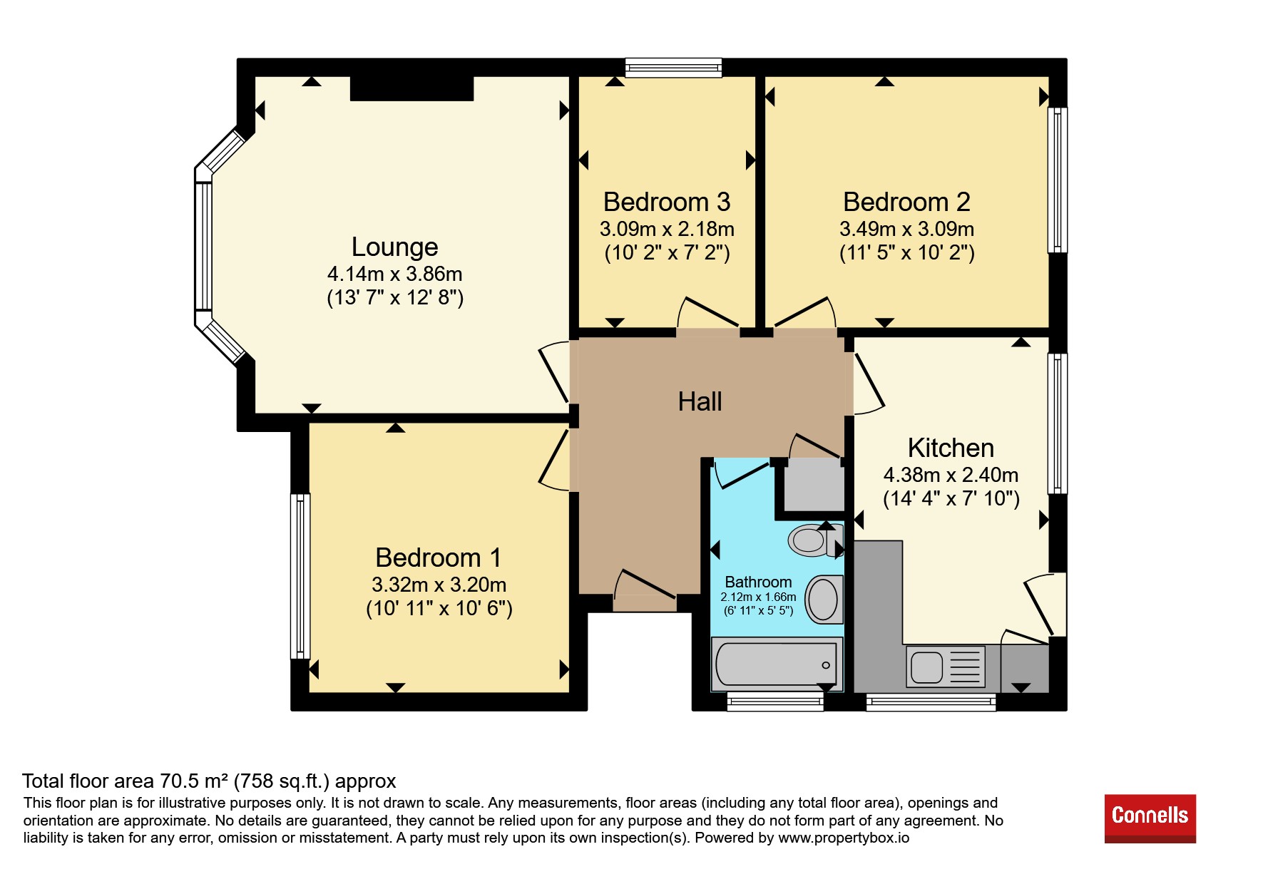 13, Testlands Avenue, Southampton floorplan