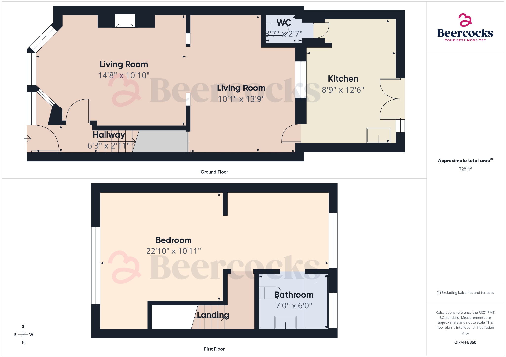 39, Roslyn Road, Hull floorplan