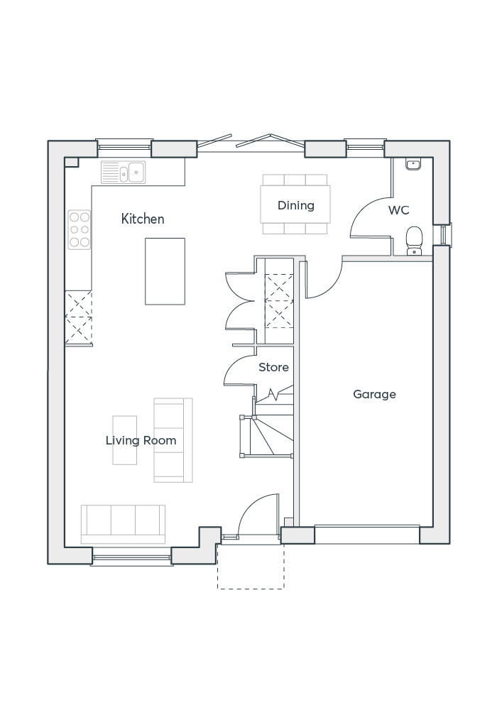 Acacia Lane, Off Hollyhack Way, Branston DE14, 4 bedroom detached house