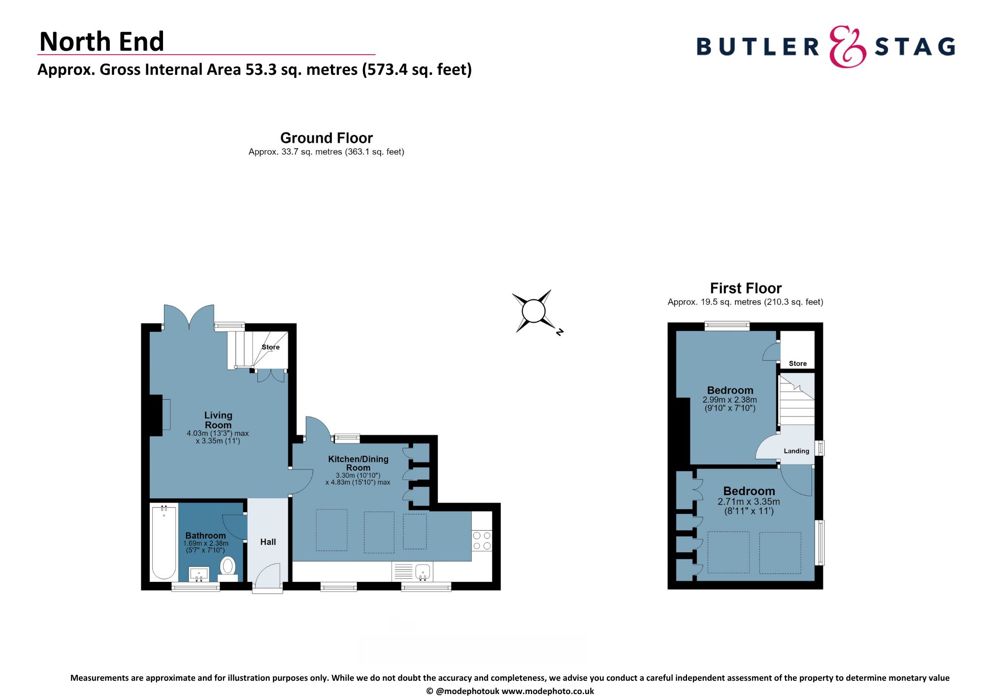 6 North End, Buckhurst Hill floorplan