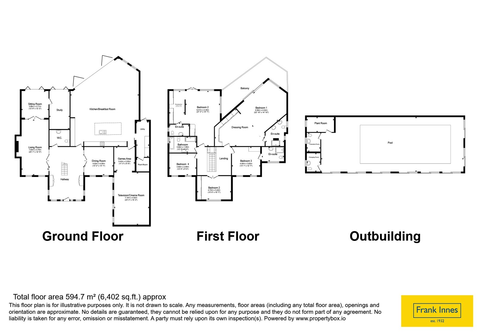 215, Plains Road, Nottinghamshire floorplan