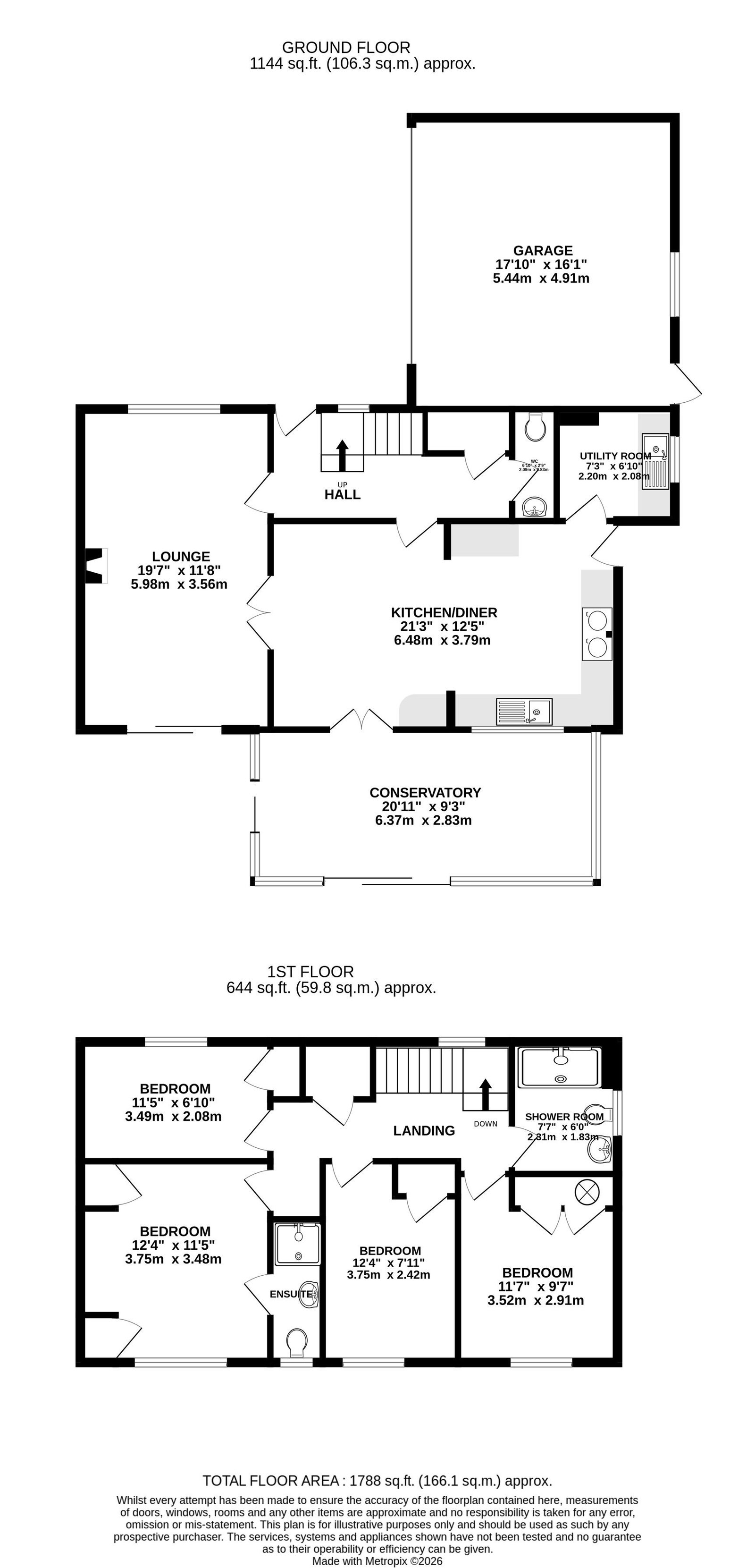 6, Tremayne Close, Truro floorplan