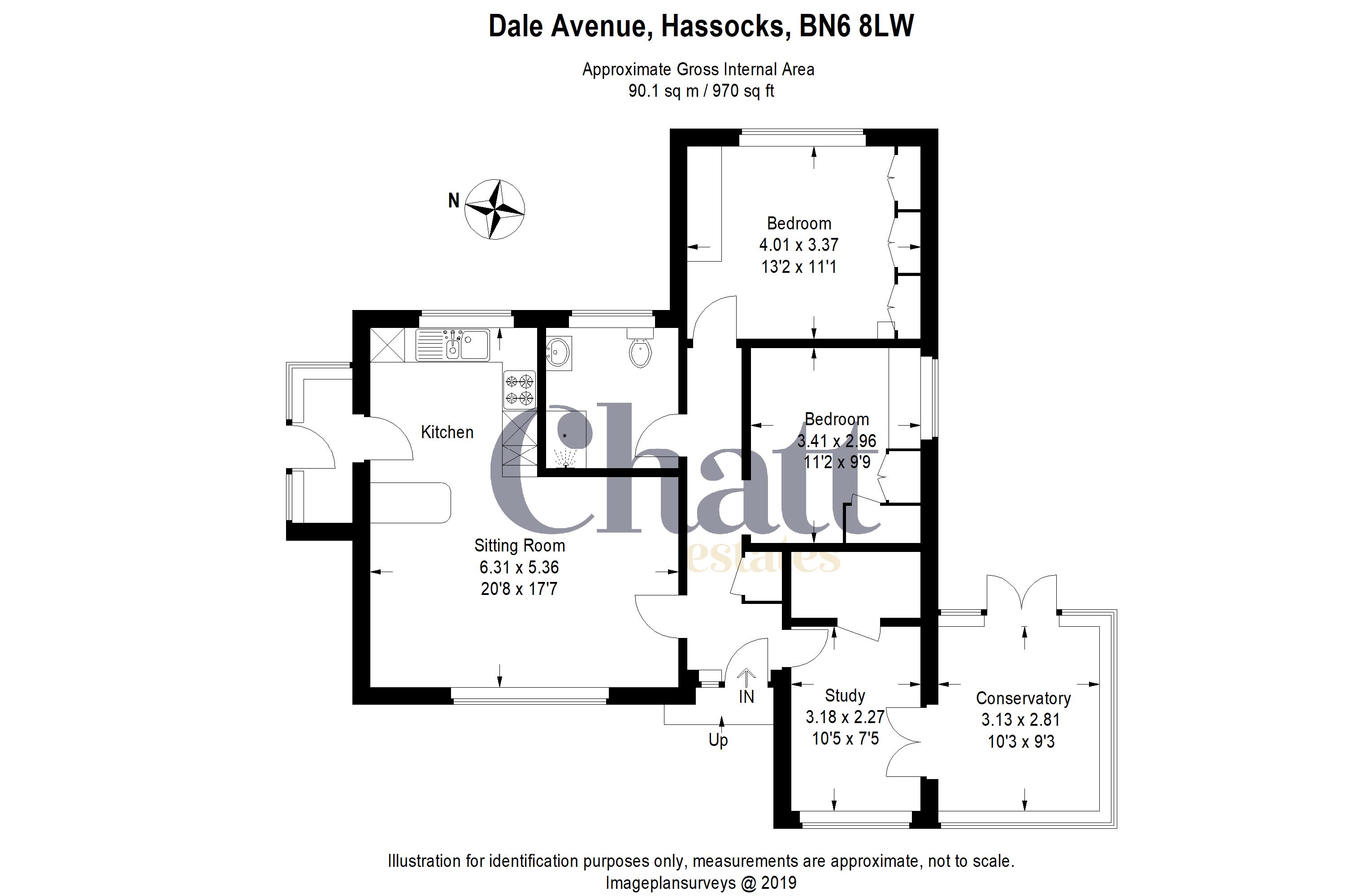 3, Dale Avenue, Hassocks floorplan