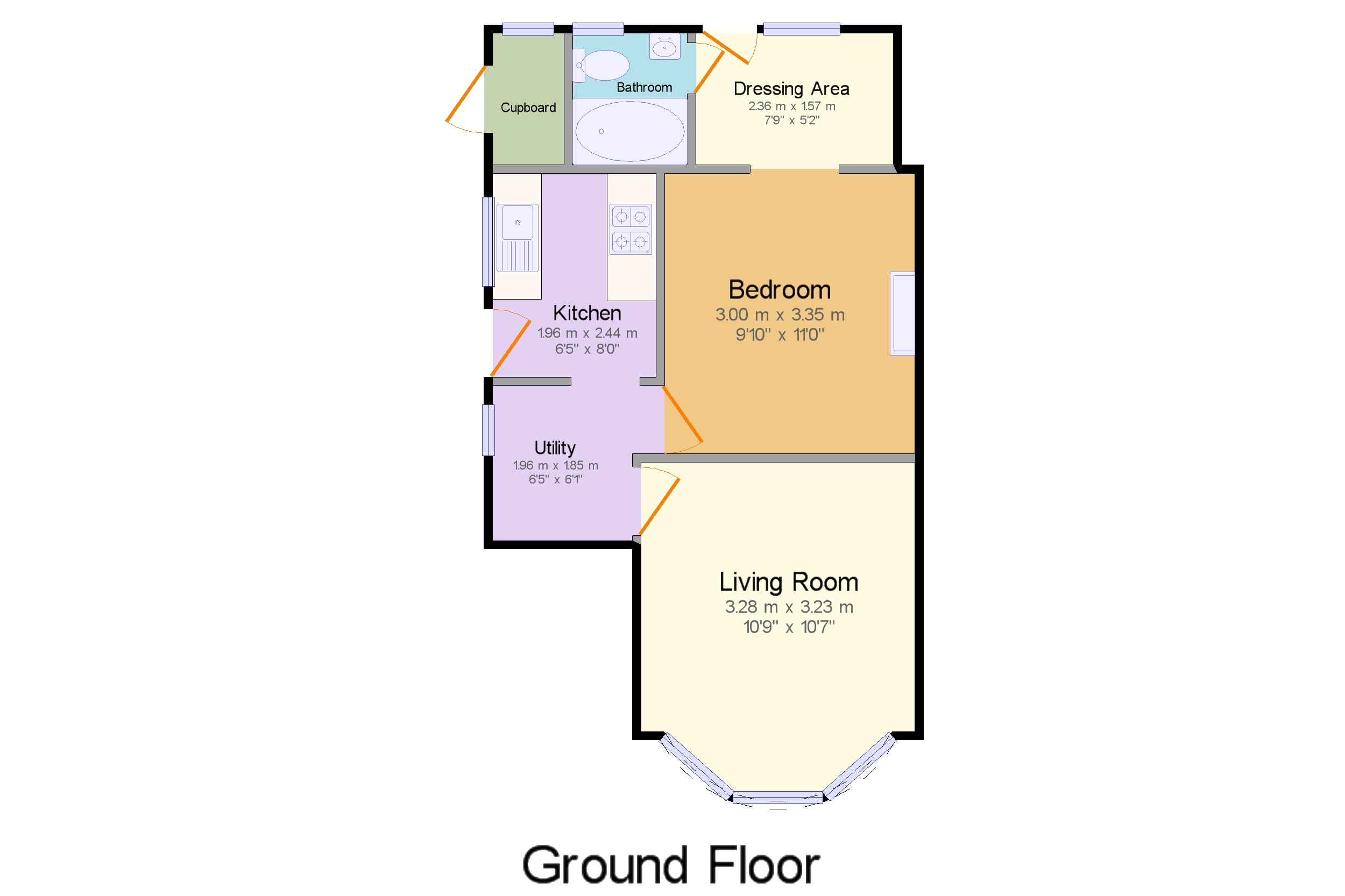 Flat A,, 4 Treeside Avenue, Southampton floorplan