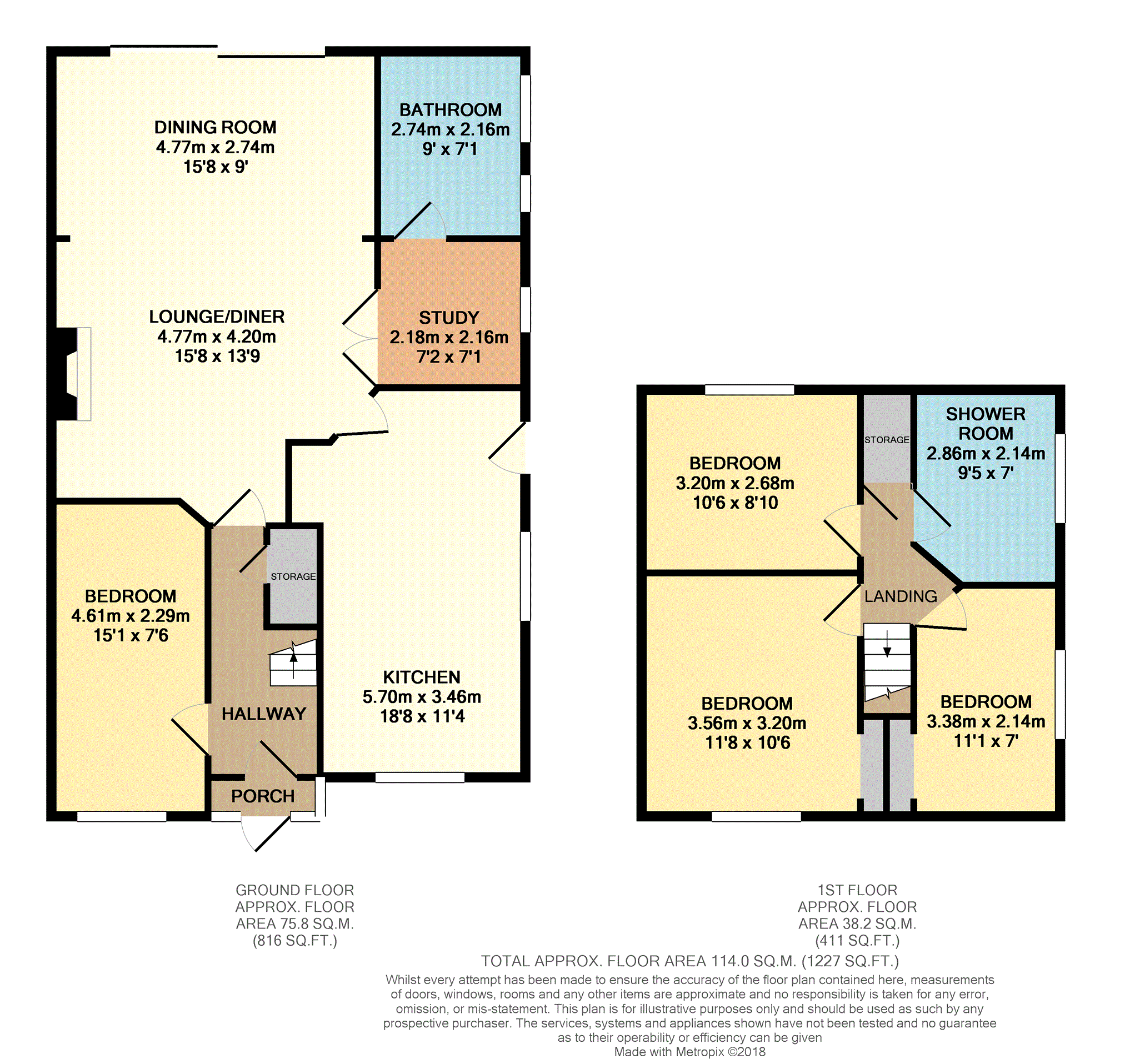 4 Bedrooms Semi-detached house for sale in Colebrook Road, Swindon SN3