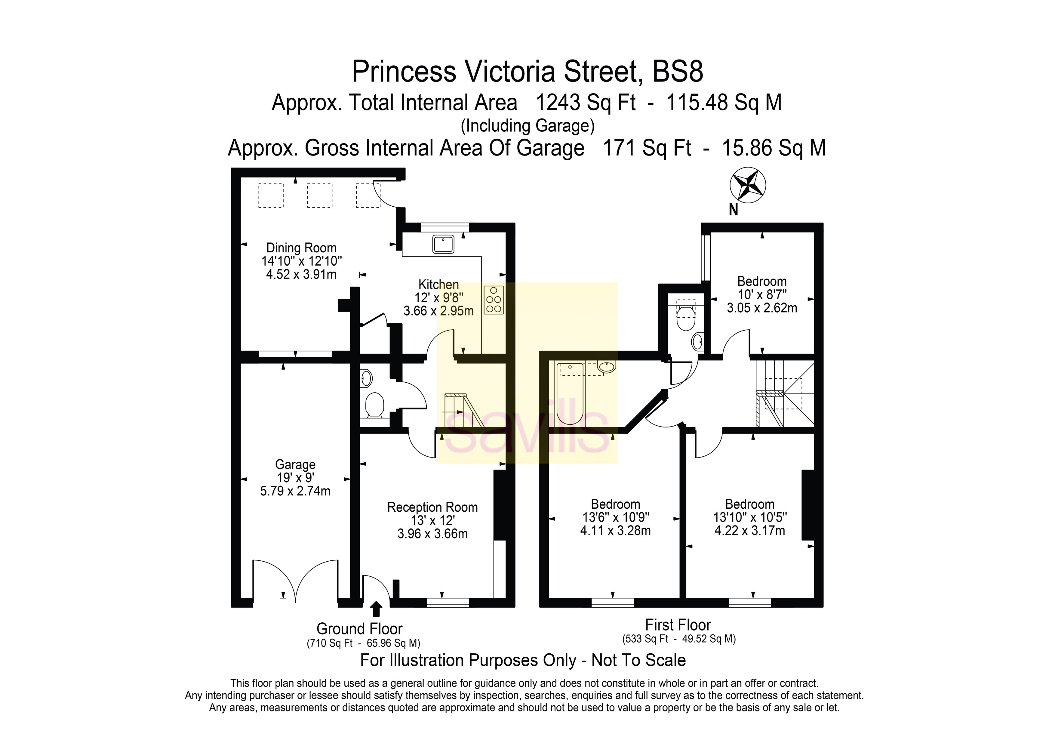 59, Princess Victoria Street, Somerset floorplan