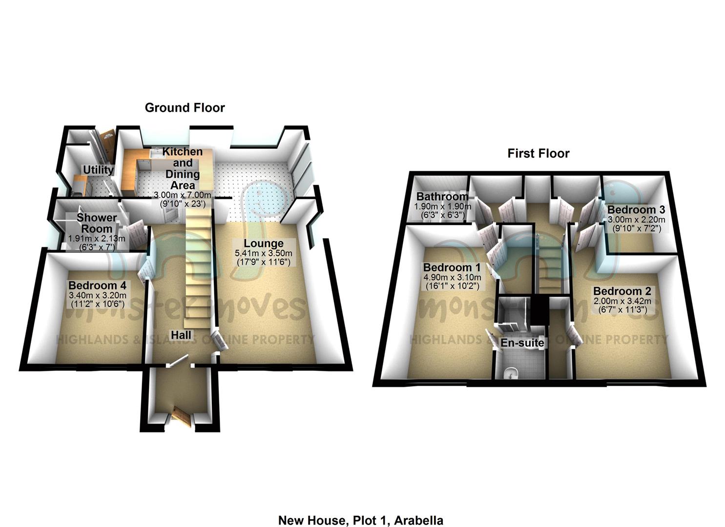 Plot 2, Arabella, Tain, RossShire IV19, 4 bedroom detached house for