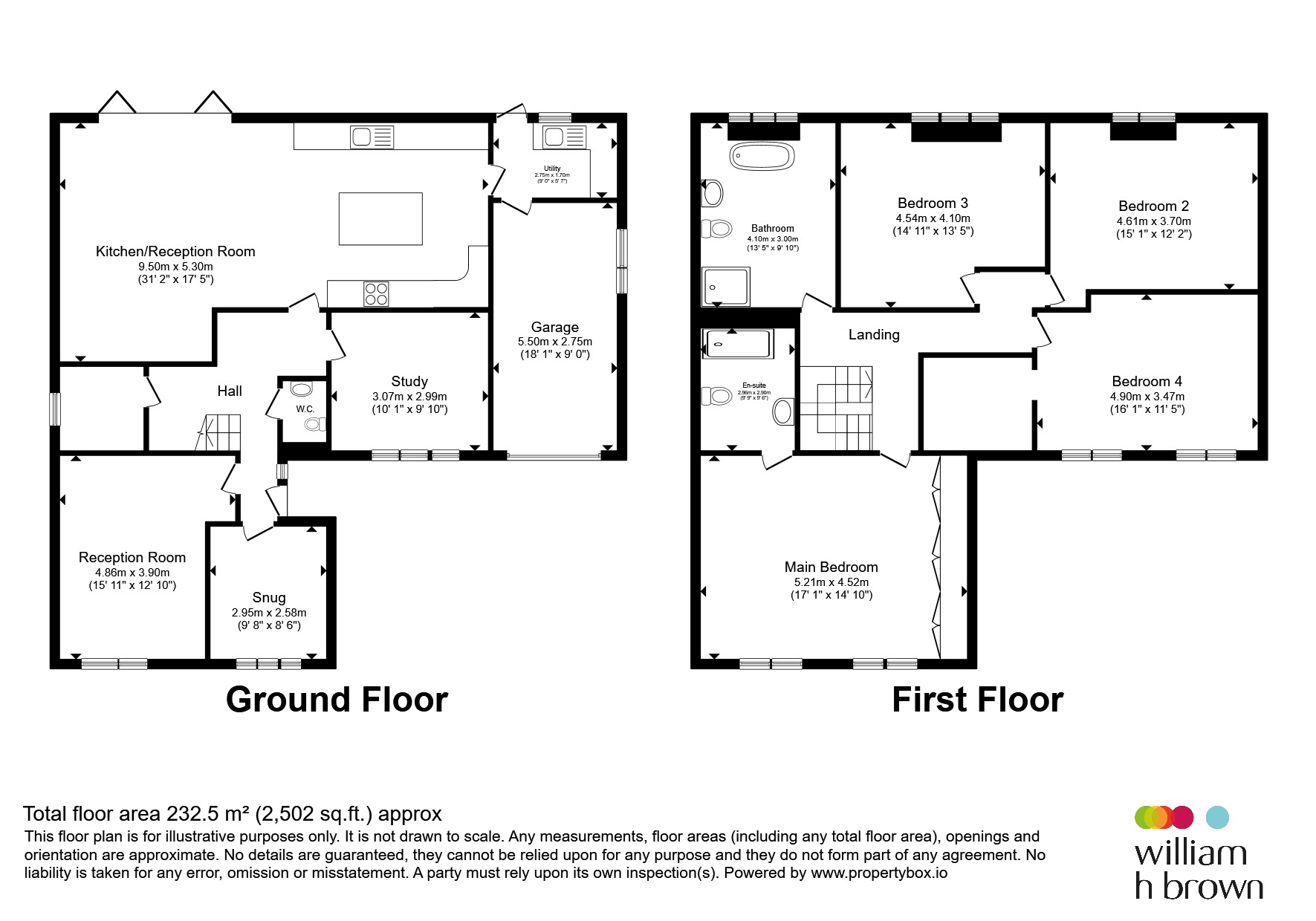 78, Oaklands Grove, High Road, Broxbourne floorplan