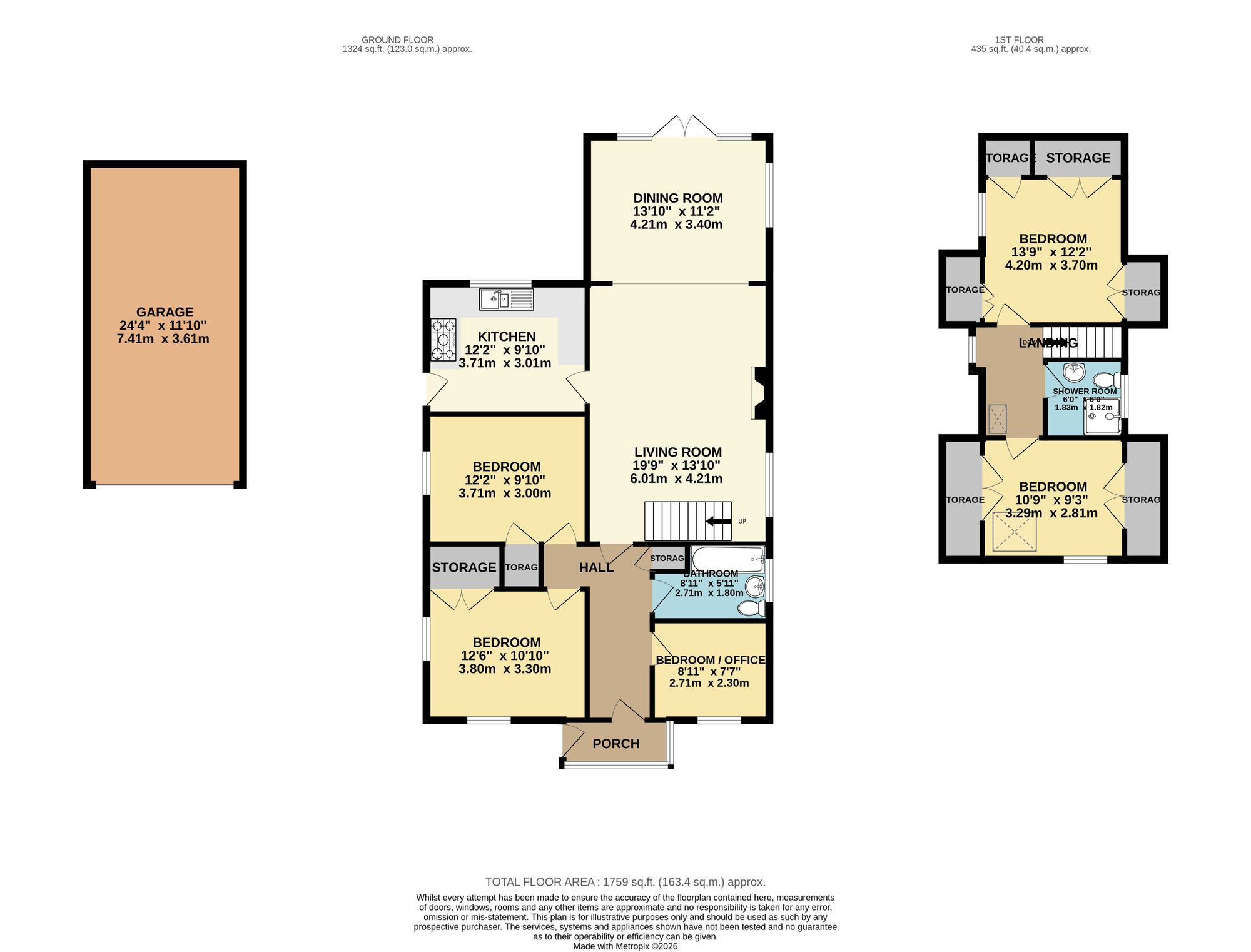 310 Stockton Lane, York floorplan