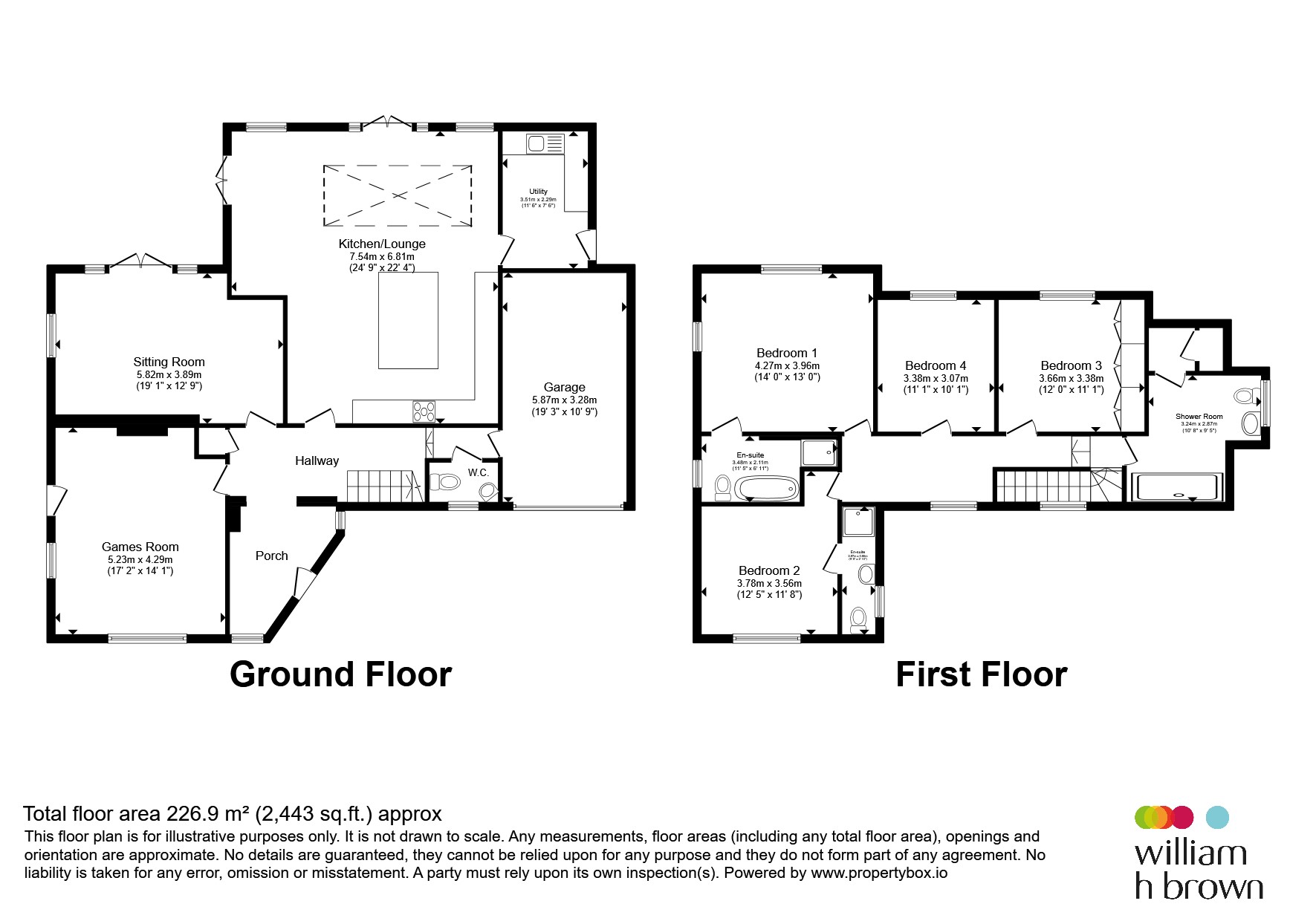 5, Bernard Crescent, Hunstanton floorplan
