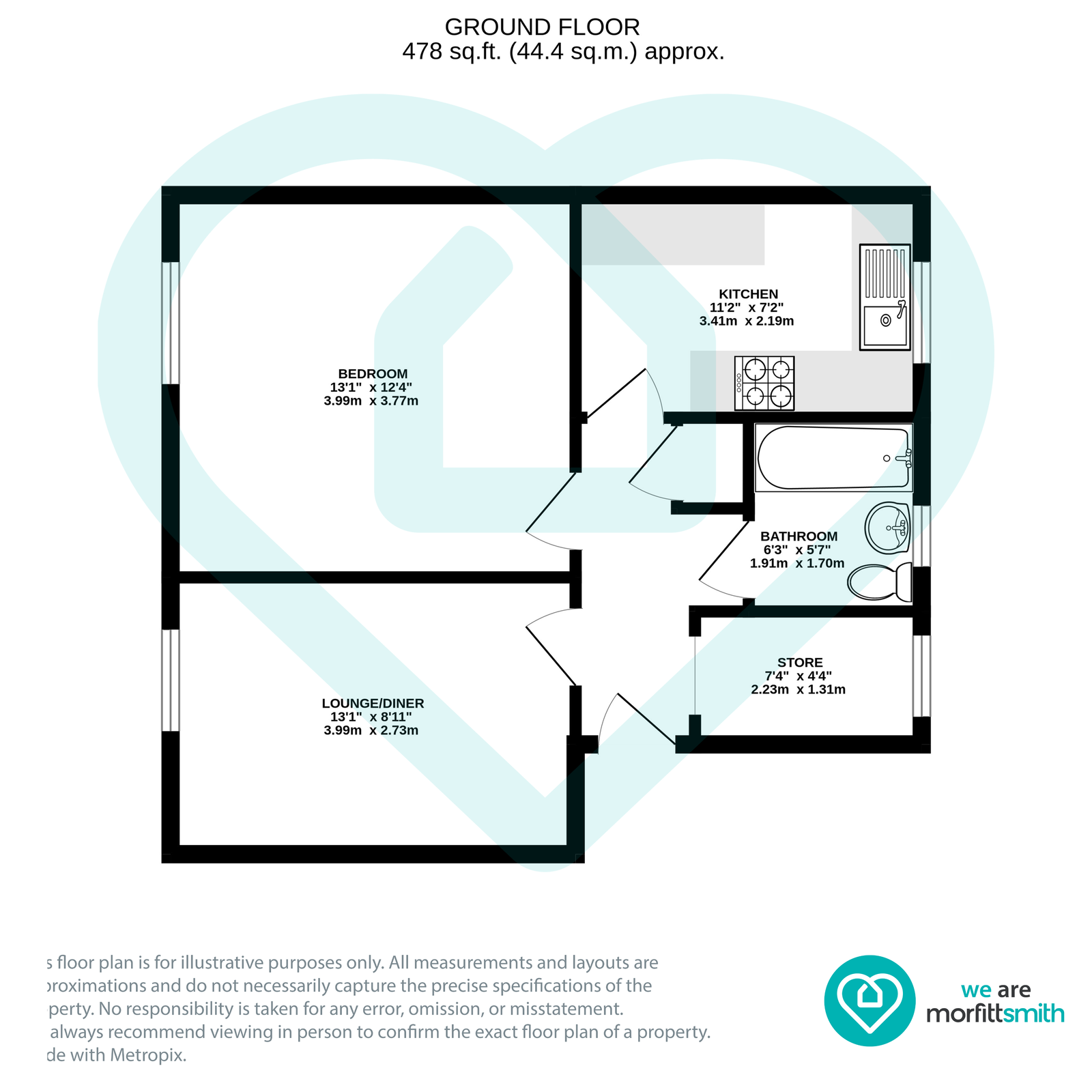 6, Sherde Road, Sheffield floorplan
