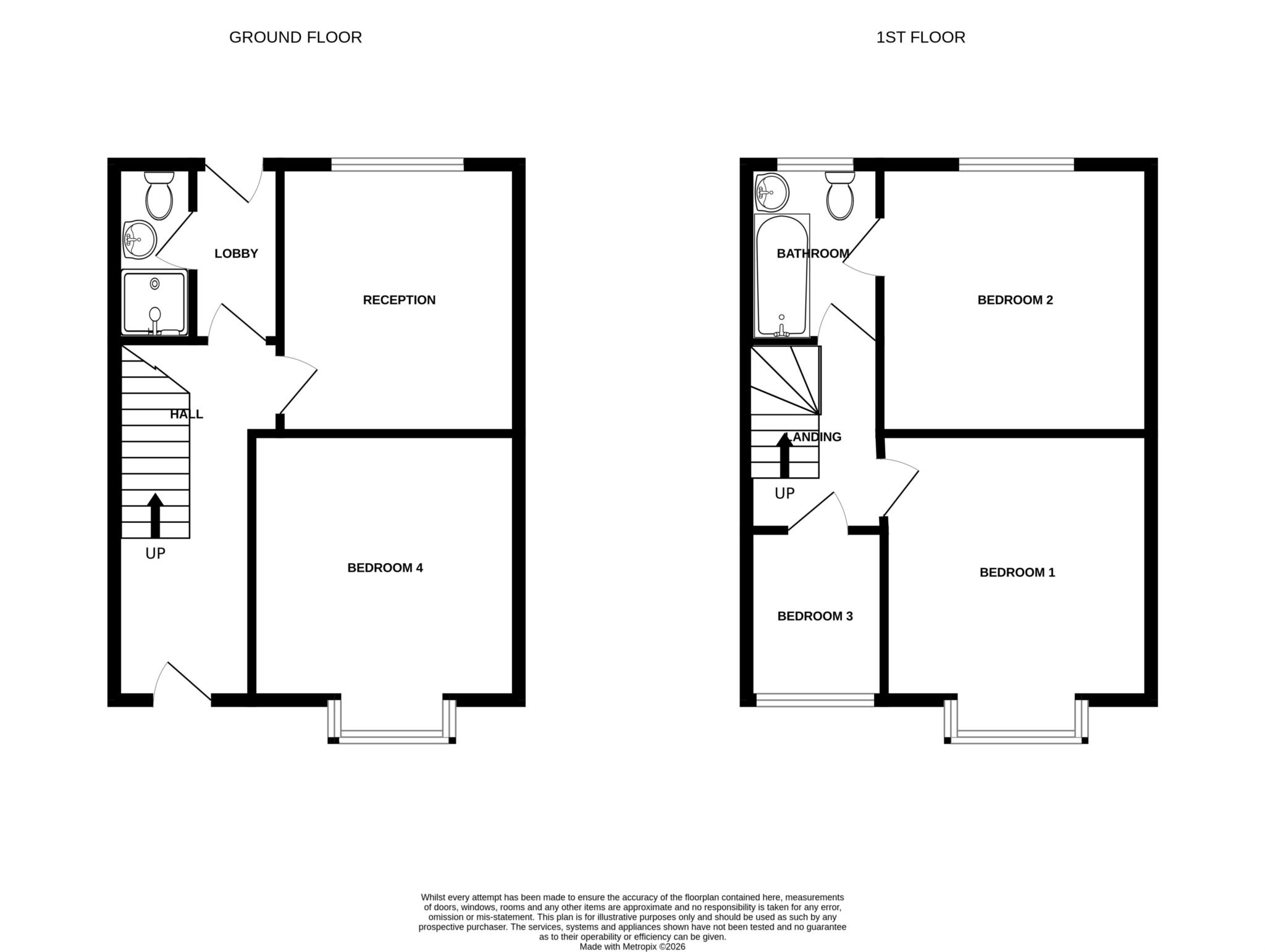 112, Sibley Grove, London floorplan