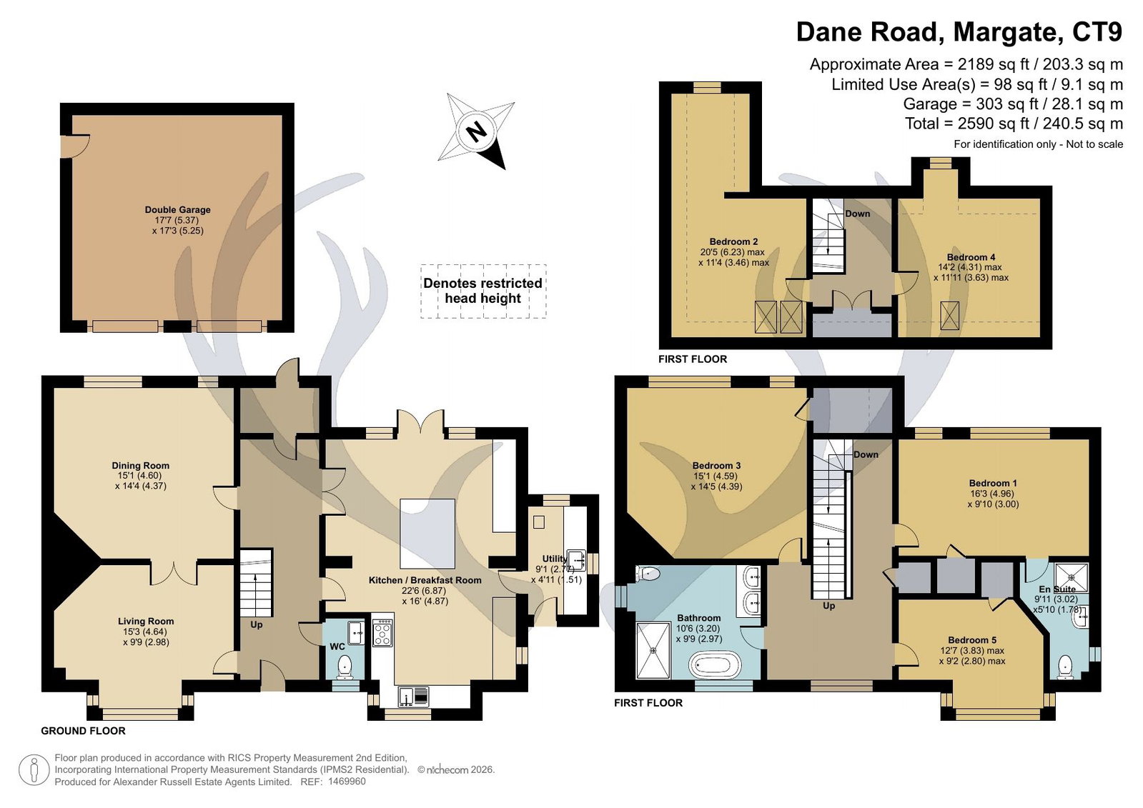 113, Dane Road, Margate floorplan