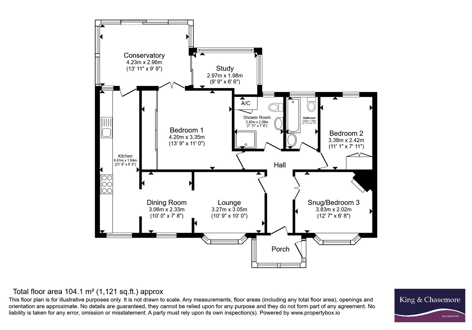 South Cottage,, Sundale Lane, West Sussex floorplan