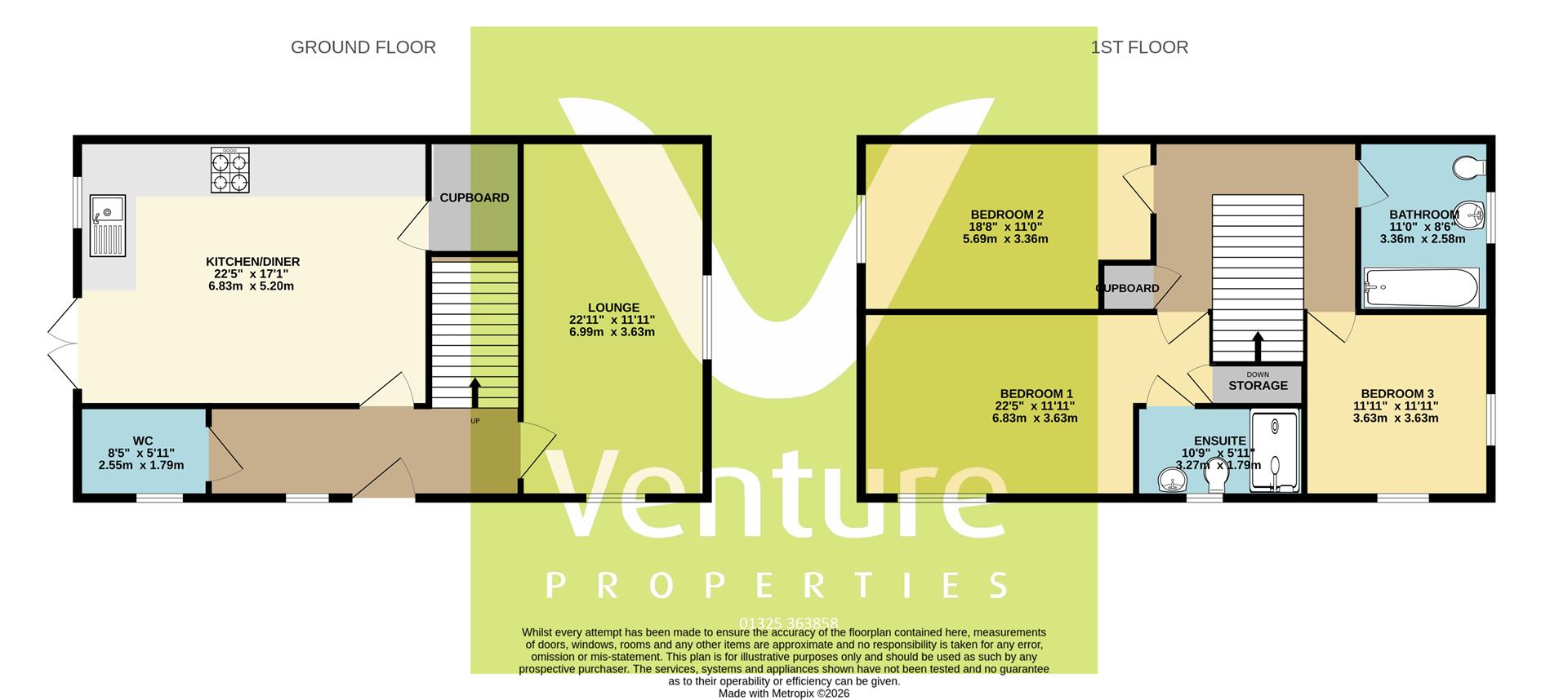 43, Nenthead End, Darlington floorplan