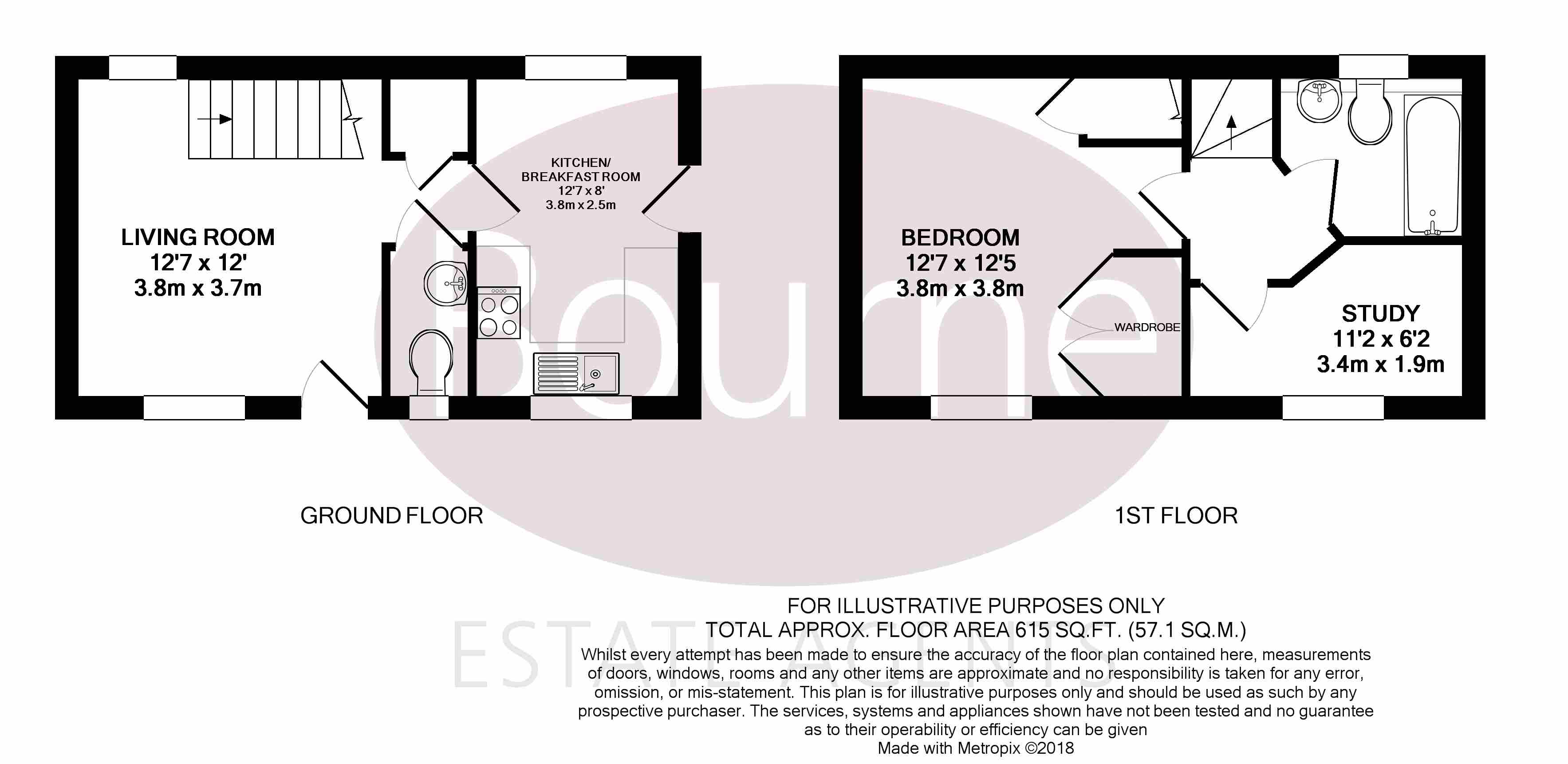 1 Bedrooms Semi-detached house to rent in Green Stile, Medstead, Alton GU34