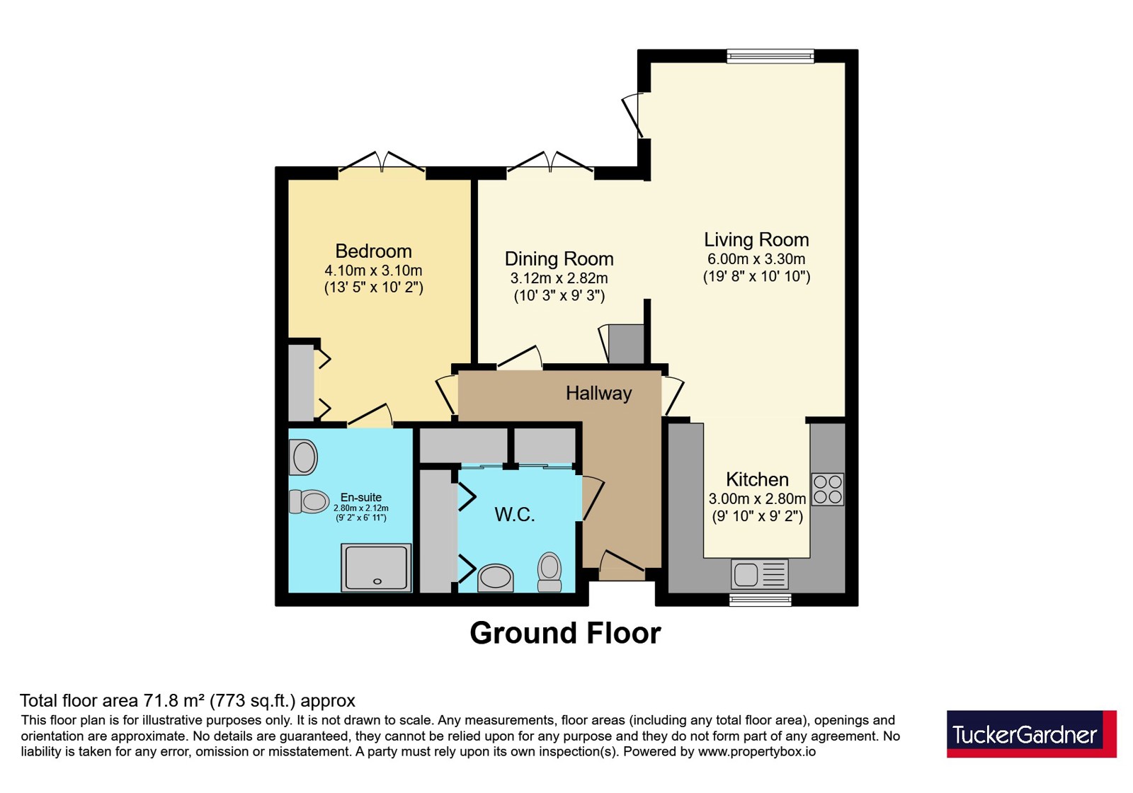 Flat 40, Abbeyfield Girton Green,, Wellbrook Way, Cambridge floorplan