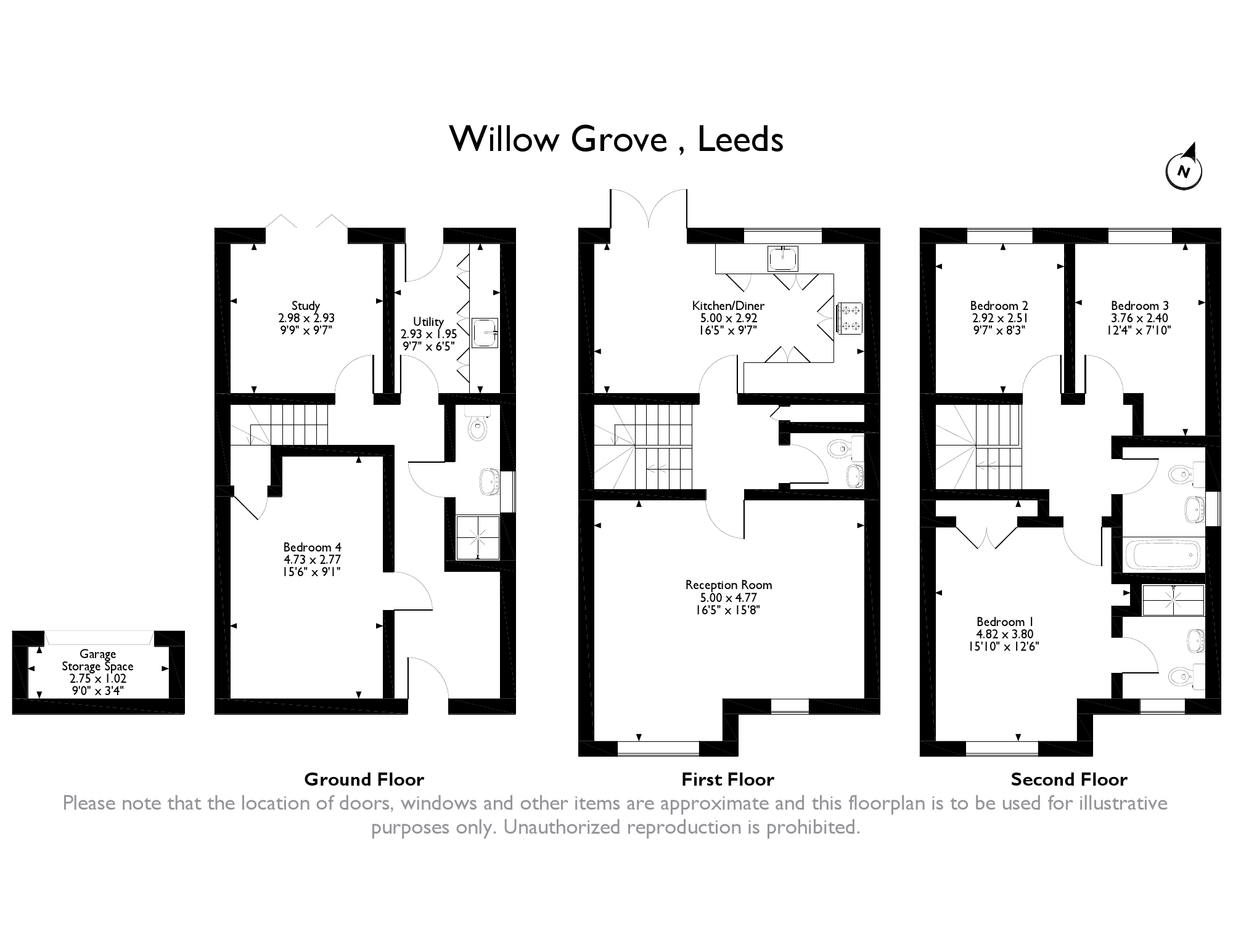 4 Bedrooms Semi-detached house for sale in Willow Grove, Leeds LS14