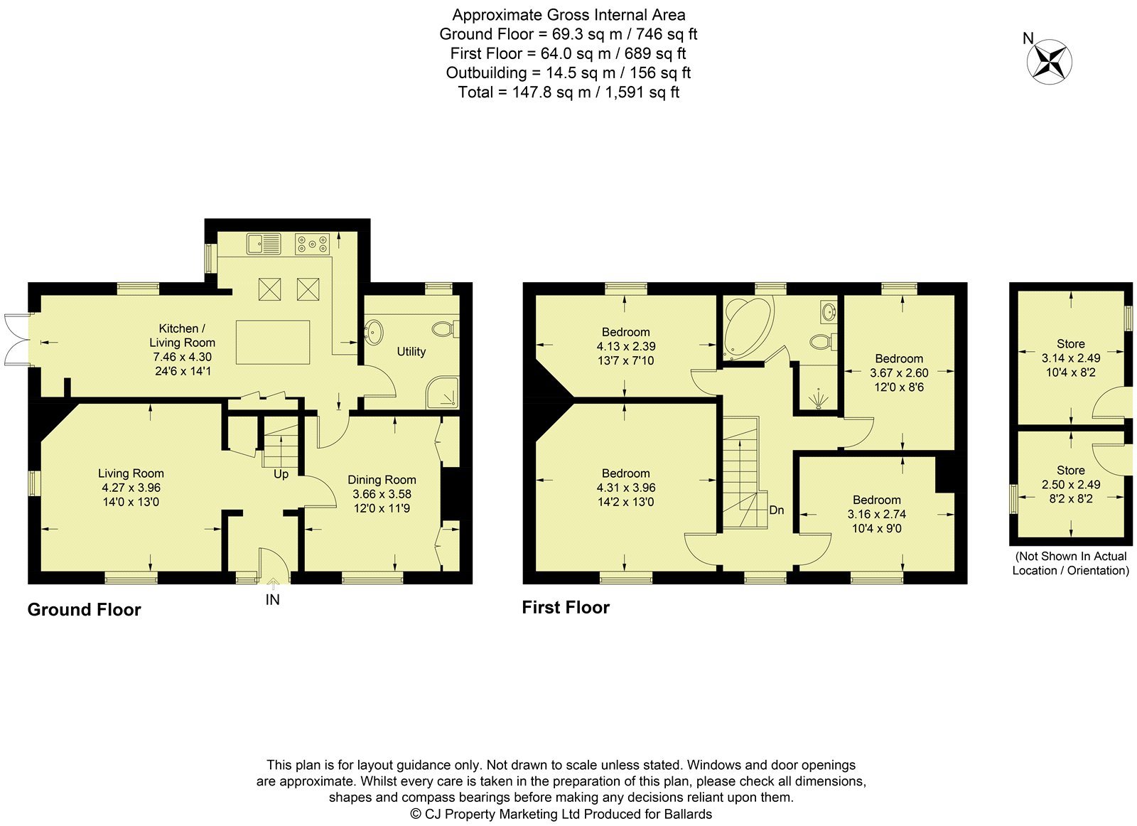 The Cottage,, Butchers Lane, Berkshire floorplan
