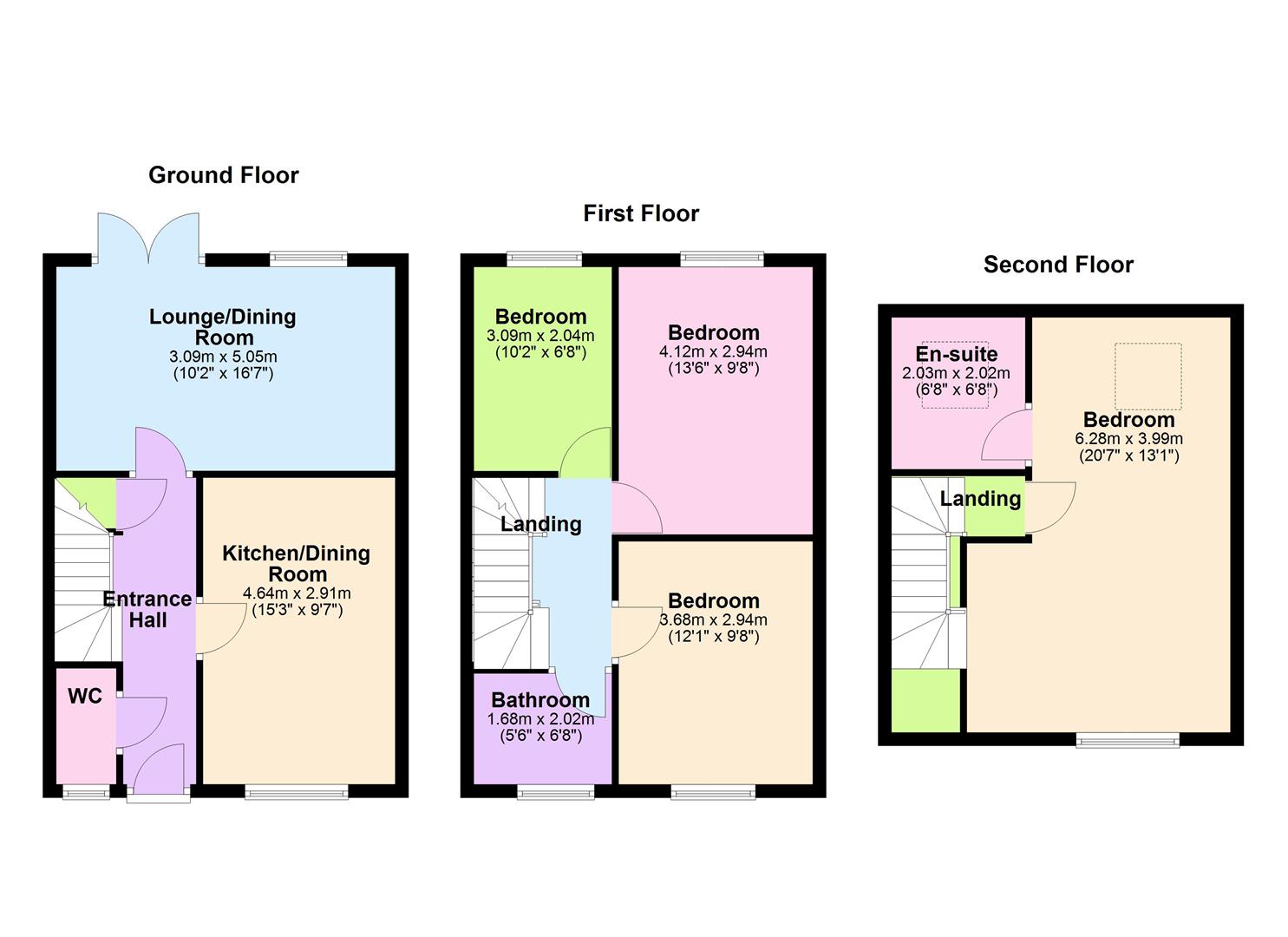 Copper Drive, Burbage, Hinckley floorplan