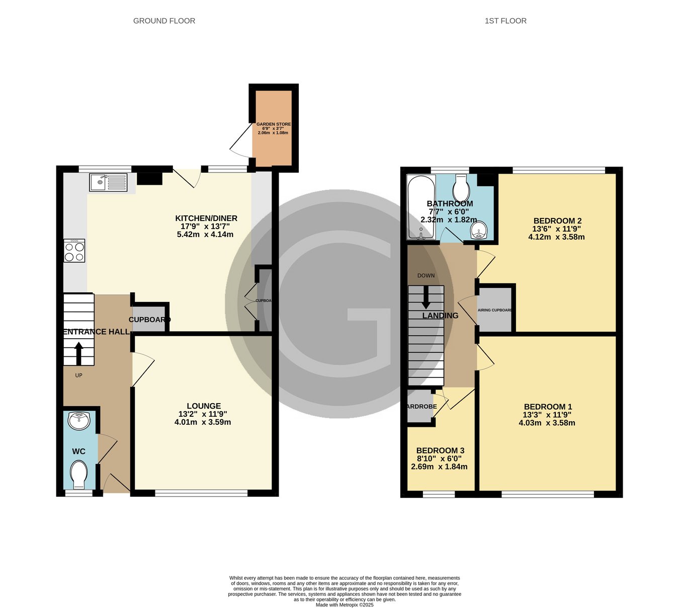 14, Wannock Close, Bexhill on Sea floorplan