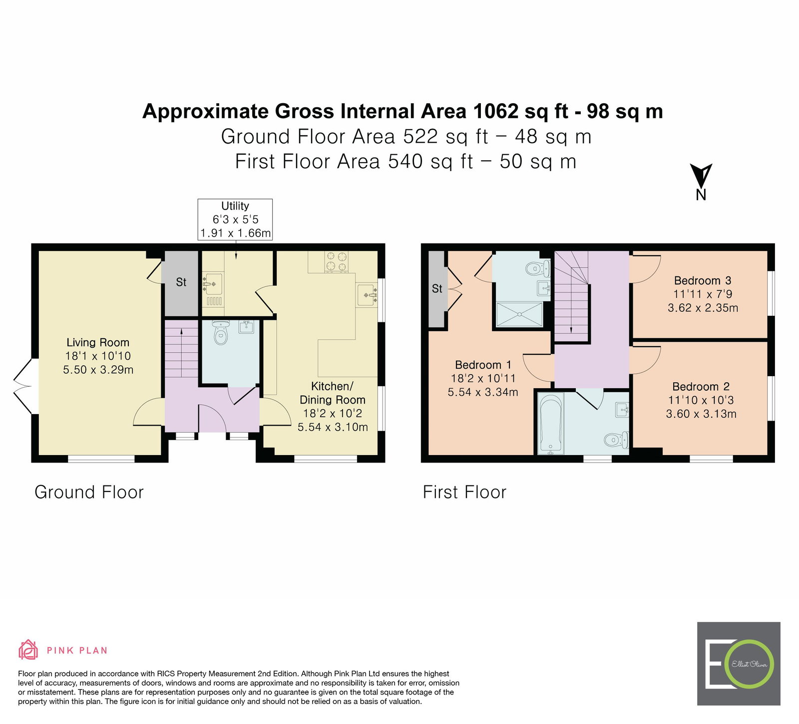 18, Meadow Brown Road, Gloucester floorplan