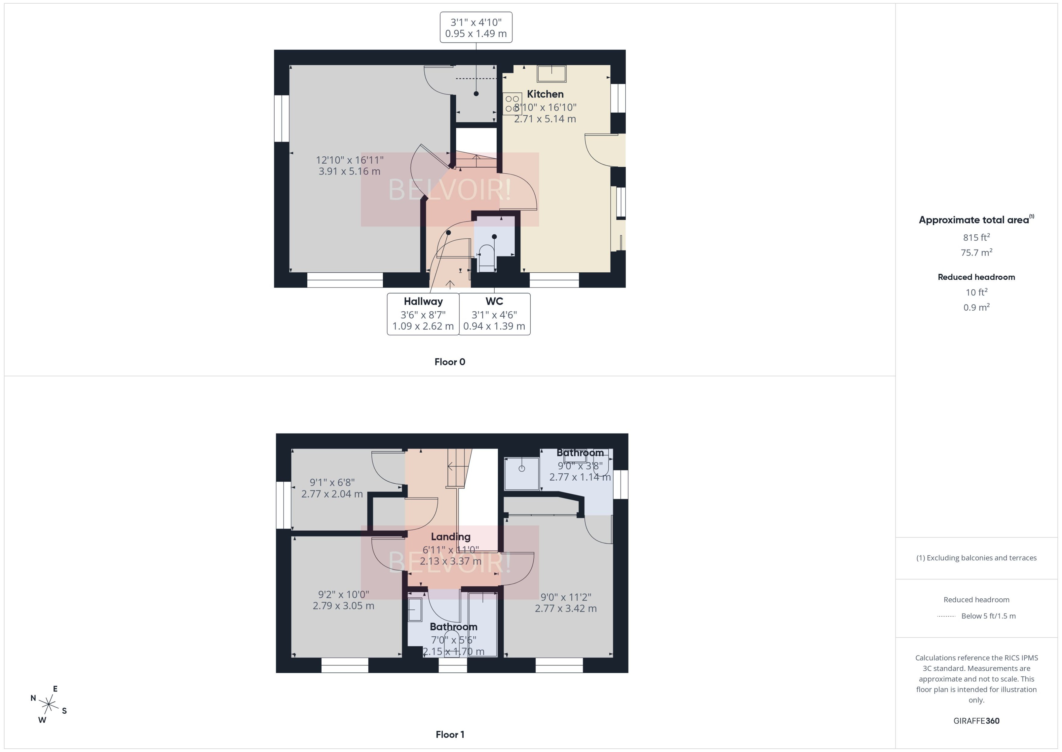 5, Bro Deg, Wrexham floorplan
