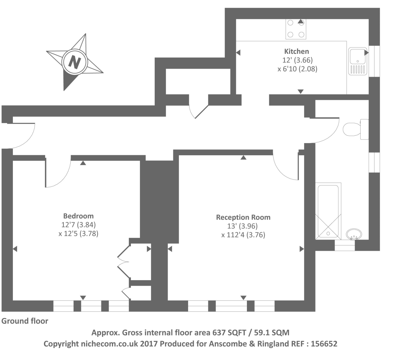 1 bed flat for sale in Hornsey Lane, Highgate N6, 42648207 Zoopla