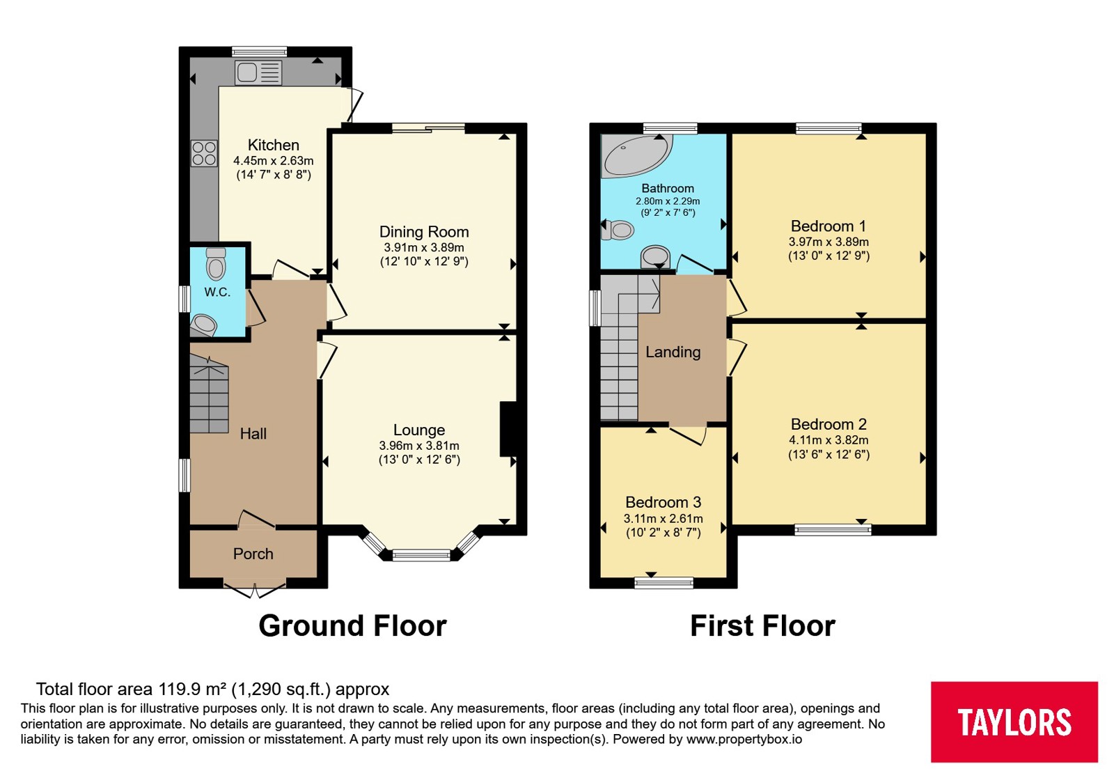 8, Cleeve Hill, Bristol floorplan
