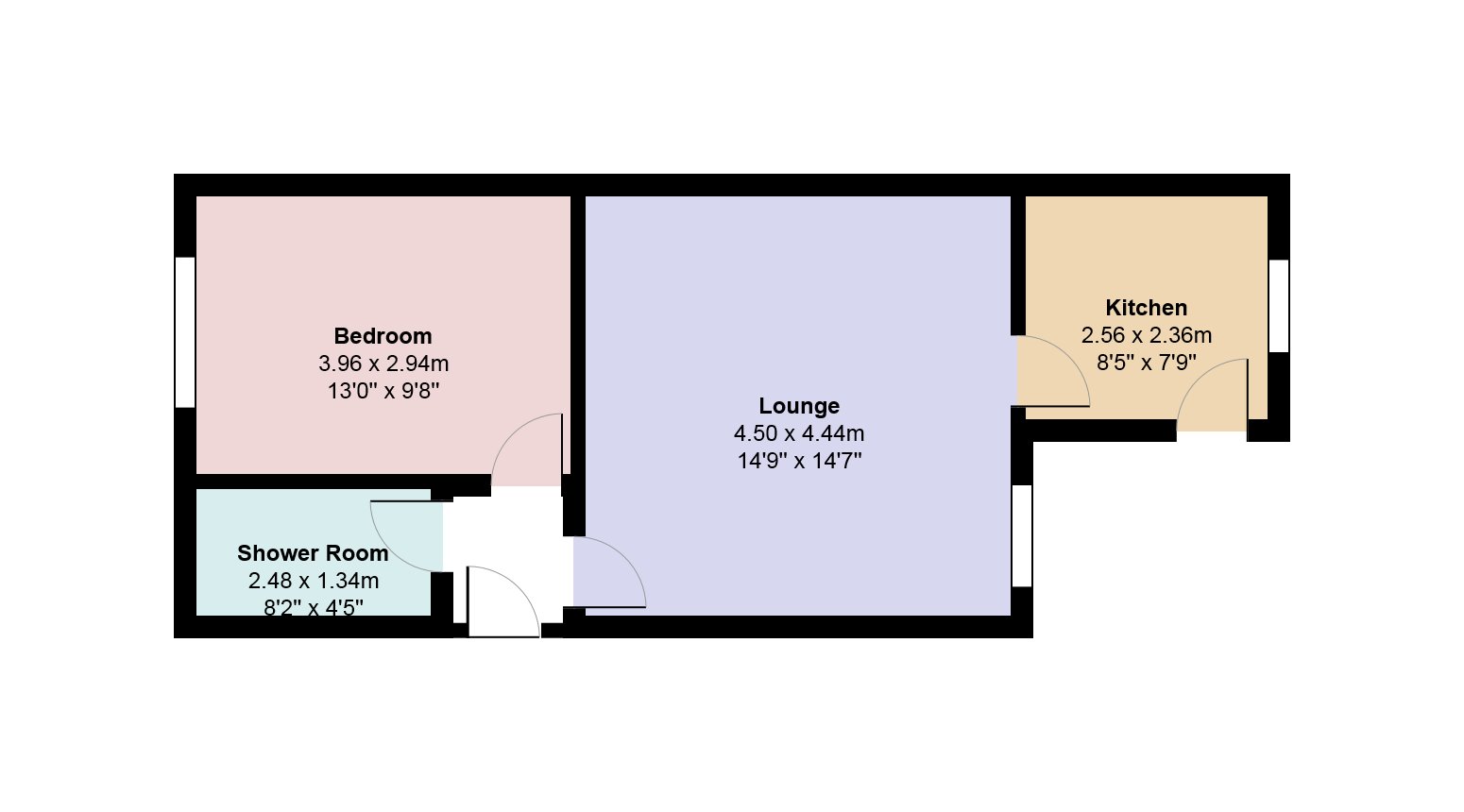 4b, King Street, Kirkcaldy floorplan