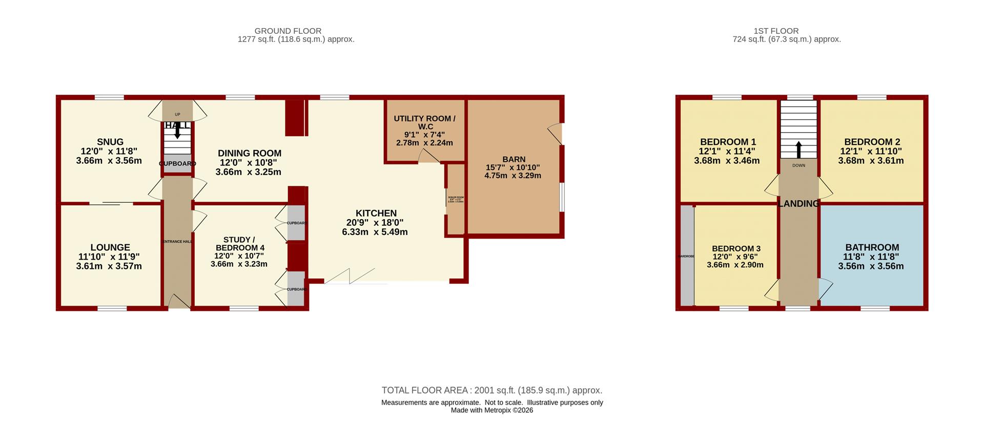 Lansdown House, Lansdown Walk, Lydney floorplan
