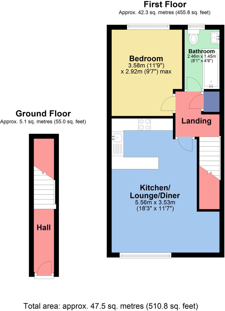 3, Westwick Place, Watford floorplan