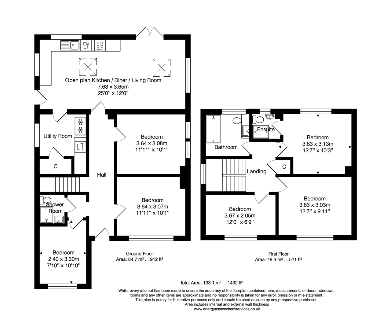 76, Frome Road, Bath floorplan