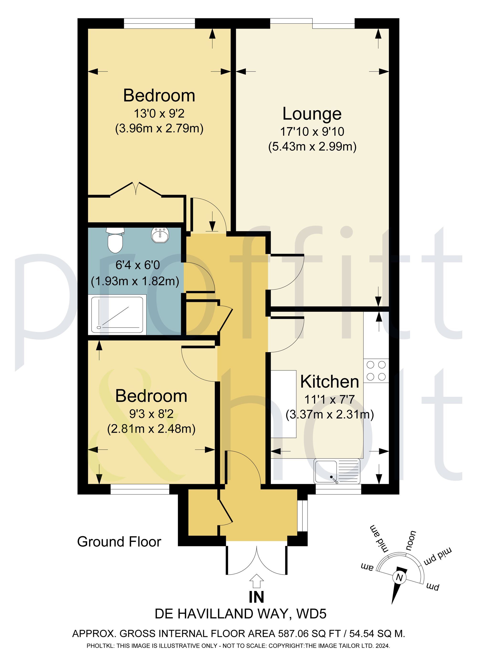 22 De Havilland Way, Abbots Langley floorplan