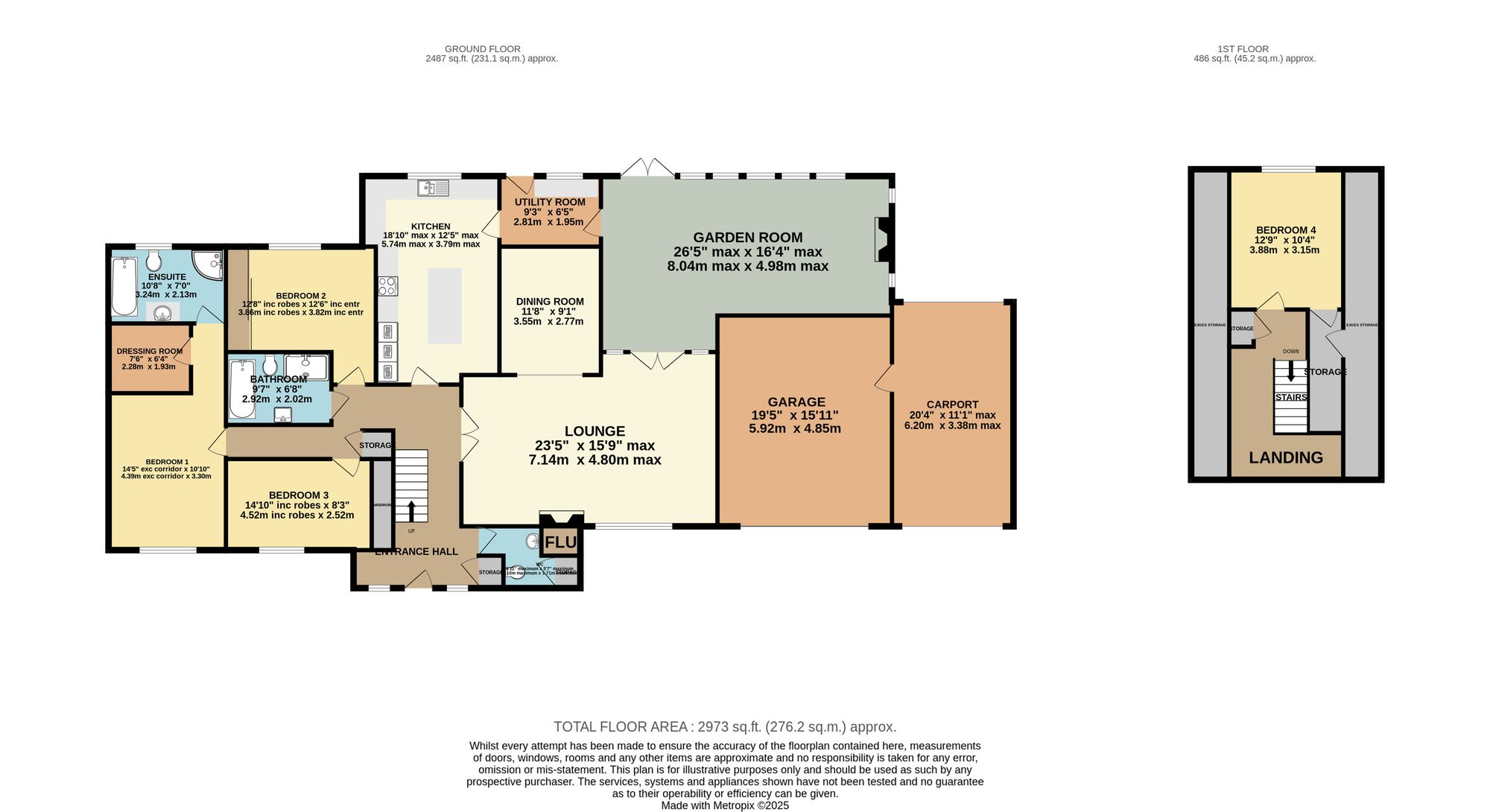 White Gables Glazebrook Lane, Warrington floorplan