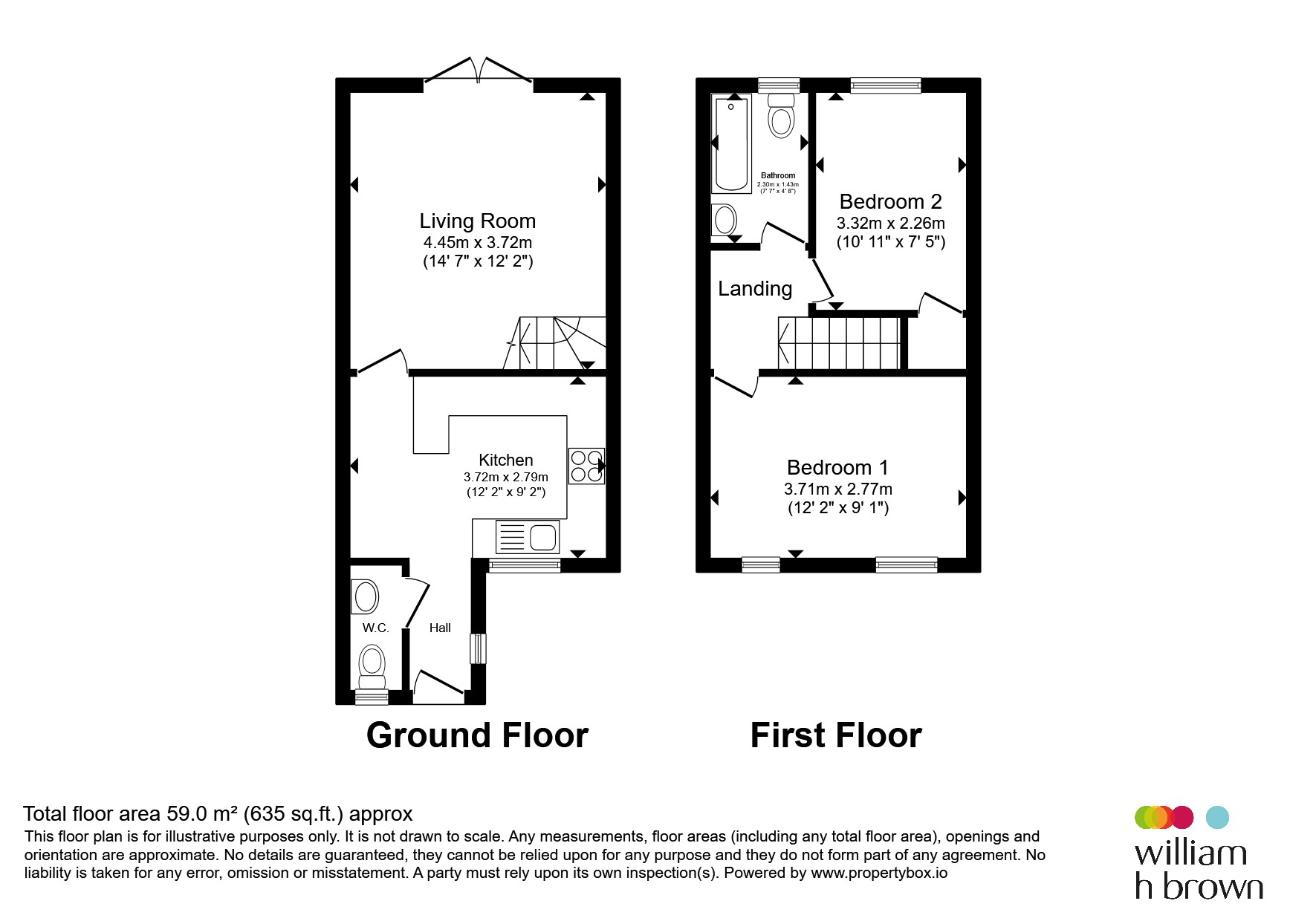 12, Windmill Court, Leeds floorplan