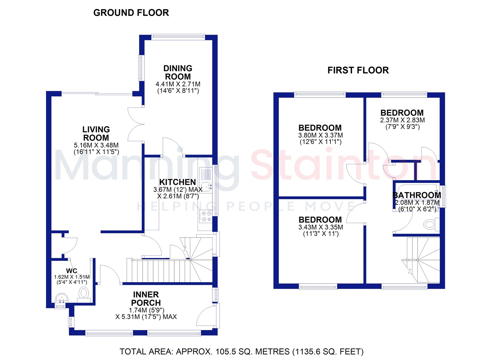 20, Shadwell Park Avenue, West Yorkshire floorplan
