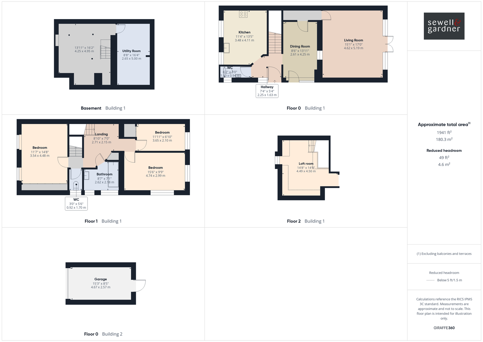 81, High Road, Watford floorplan