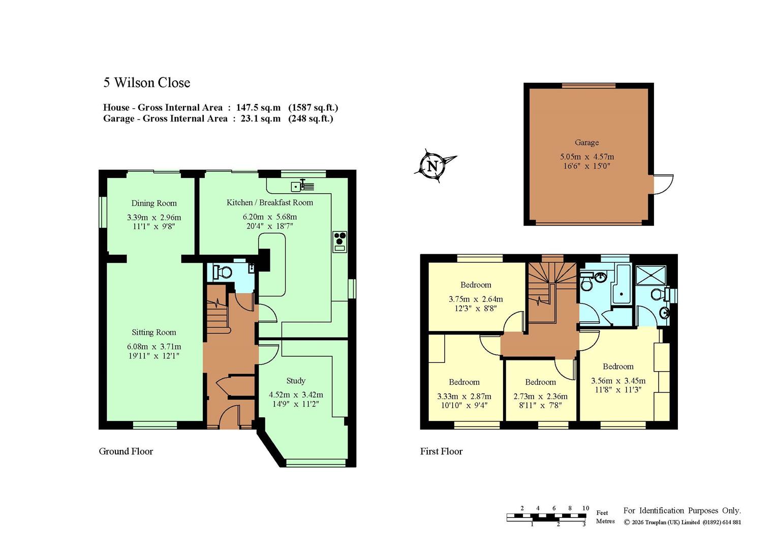 5, Wilson Close, Tonbridge floorplan