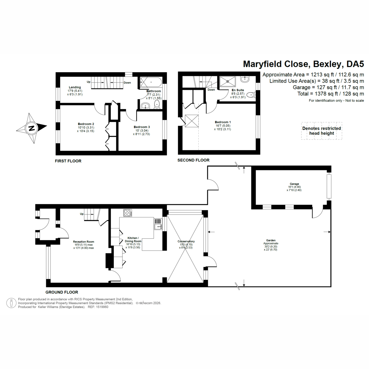 12, Maryfield Close, Bexley floorplan