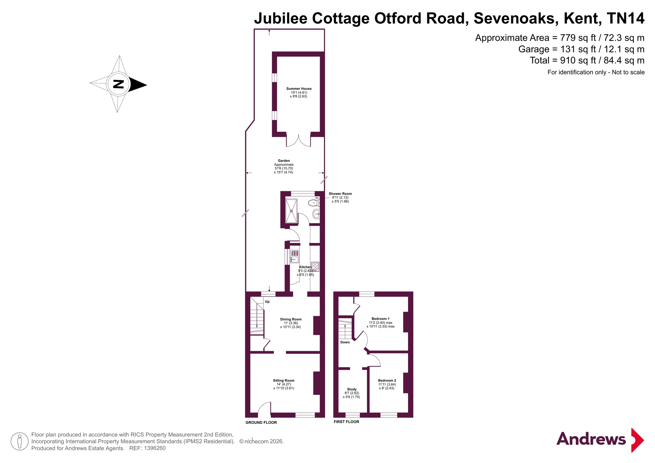 5 Jubilee Cottage,, Otford Road, Kent floorplan