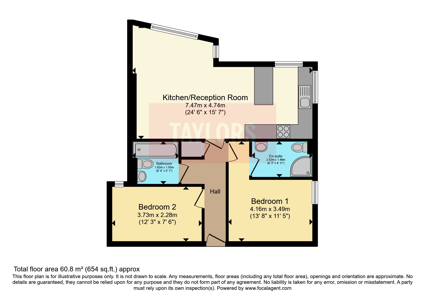 Jim Driscoll Way, Cardiff CF11, 2 bedroom flat for sale 67281751