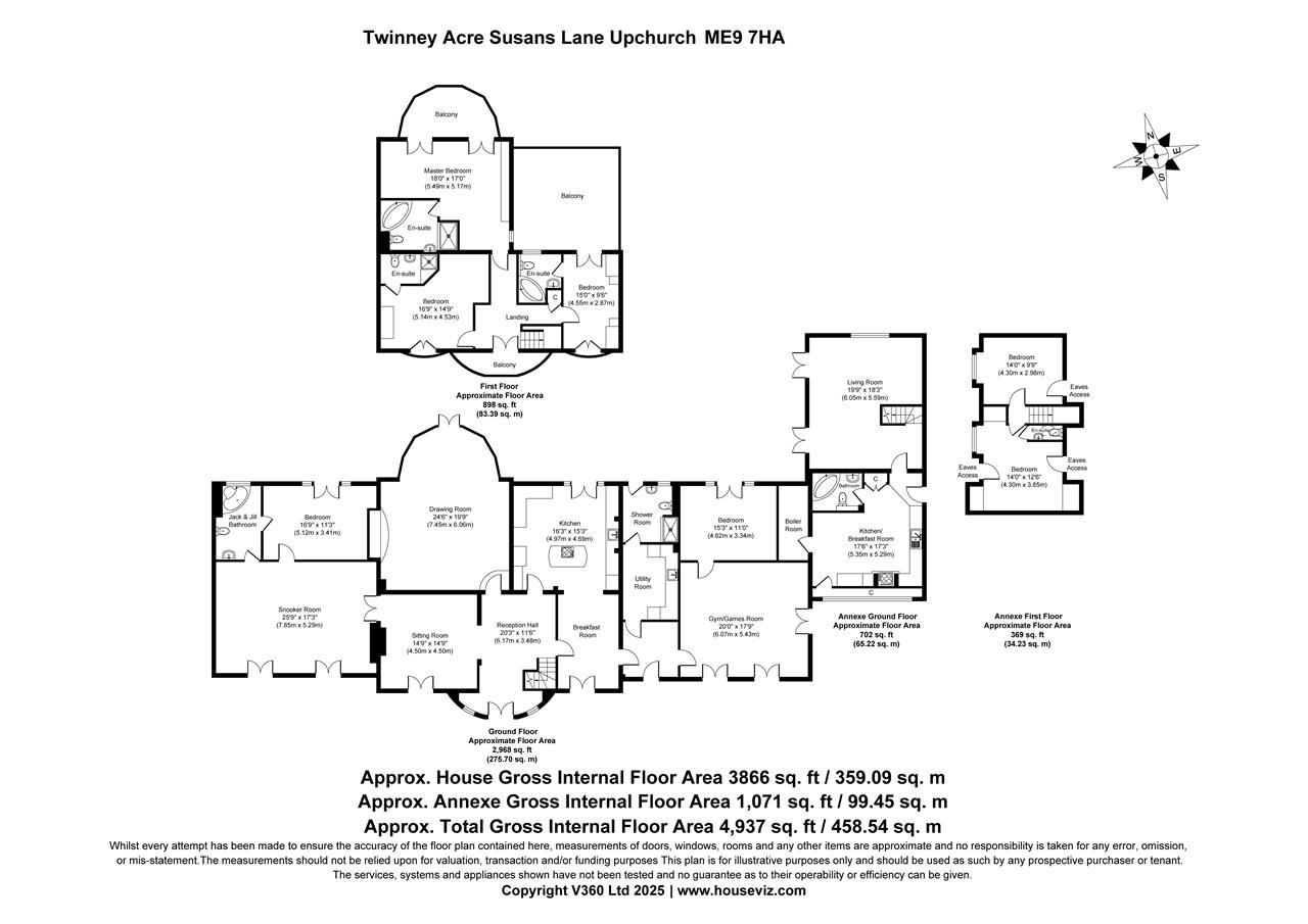 Twinney Acre, Upchurch floorplan