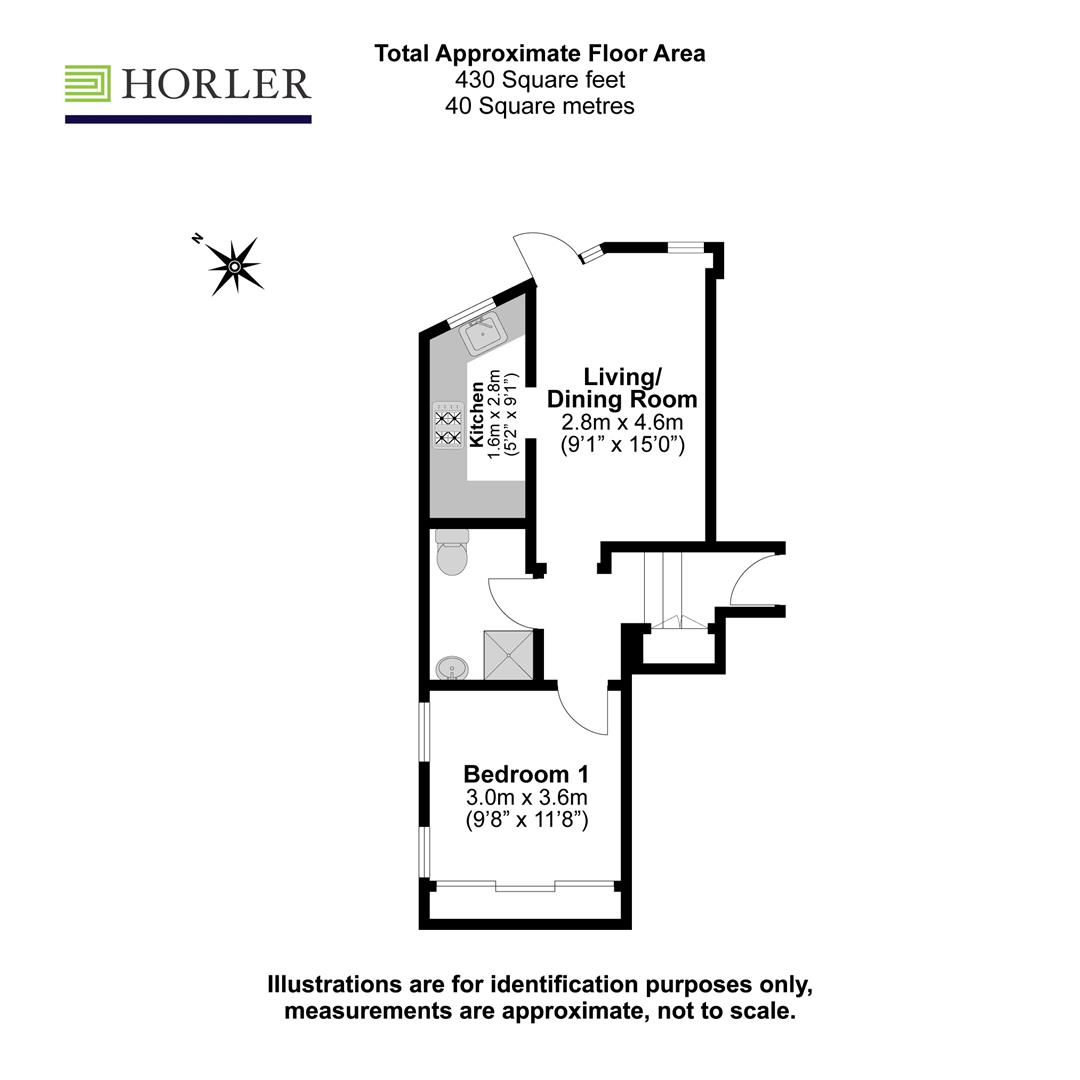Flat 5, 150, Straight Road, Windsor floorplan