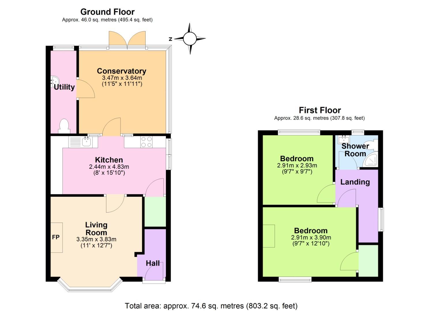 67, Ruddington Lane, Nottingham floorplan
