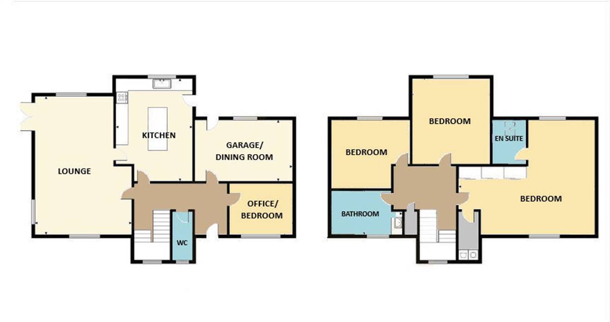 2 Meadow Way, Shooters Hill, Dover floorplan